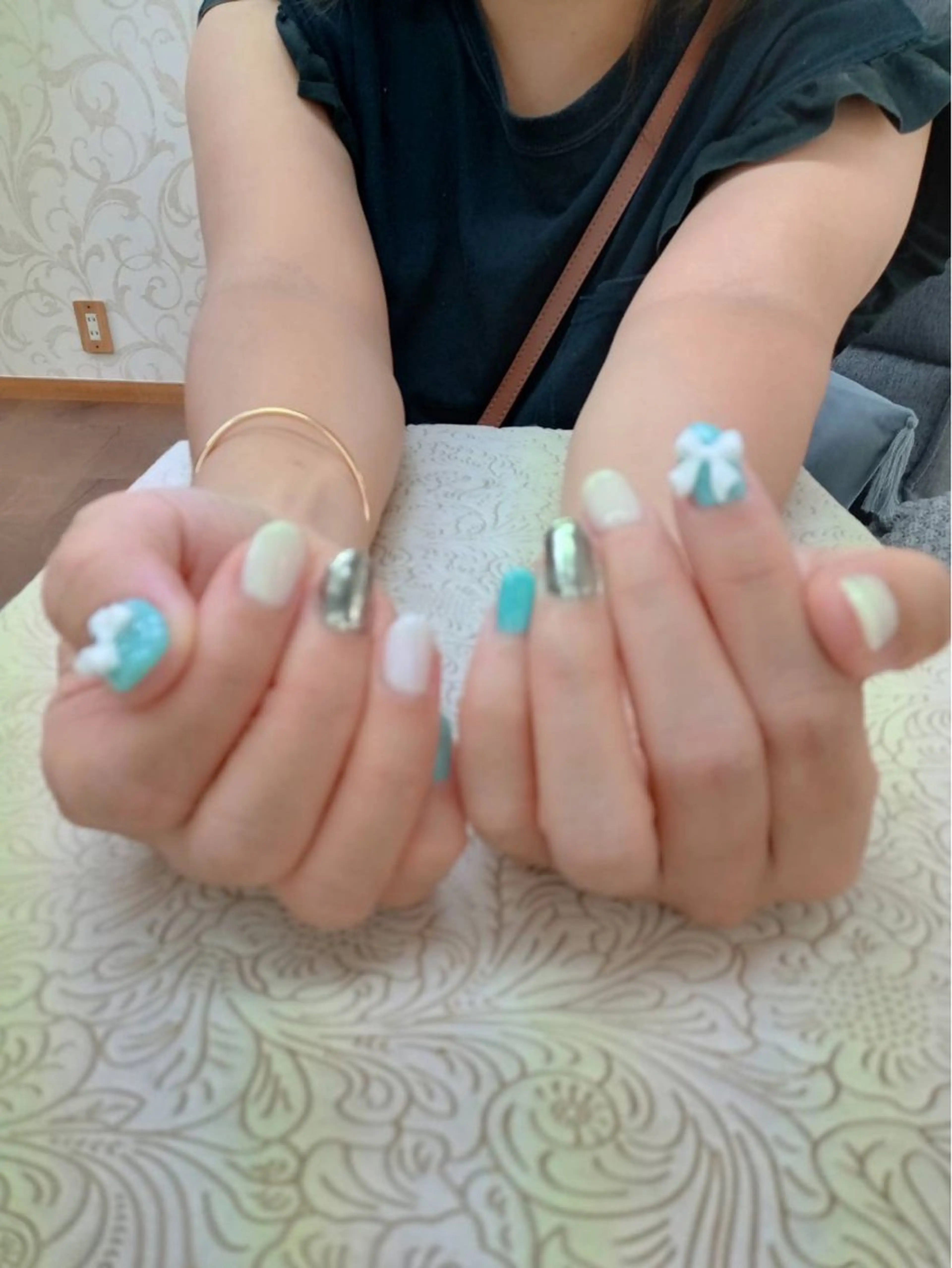ネイル フラワーネイル precious nail room所属・precious nail  roomのネイルデザイン