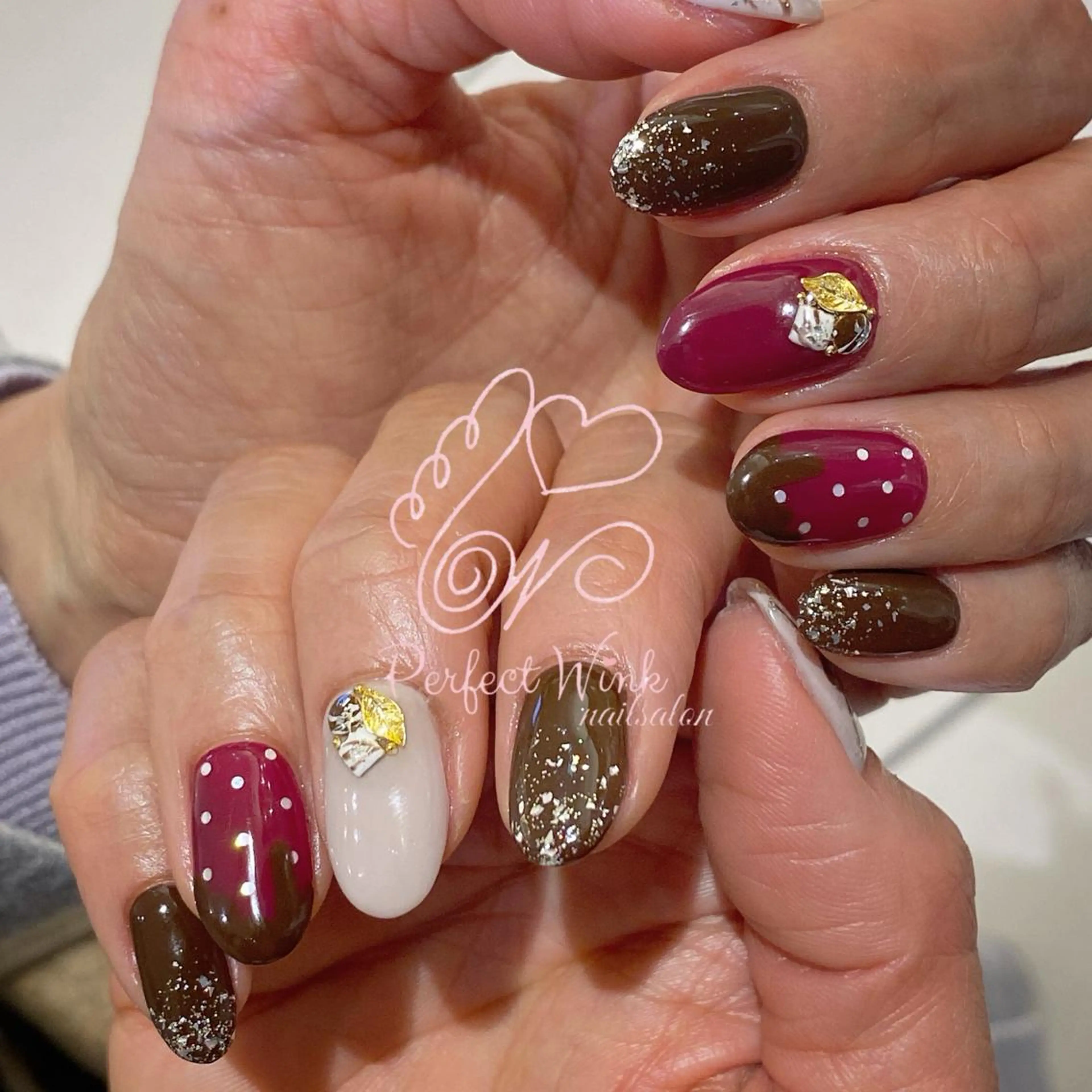 ネイル ハンドネイル 💅Perfect Wink RUI🌈のネイルデザイン