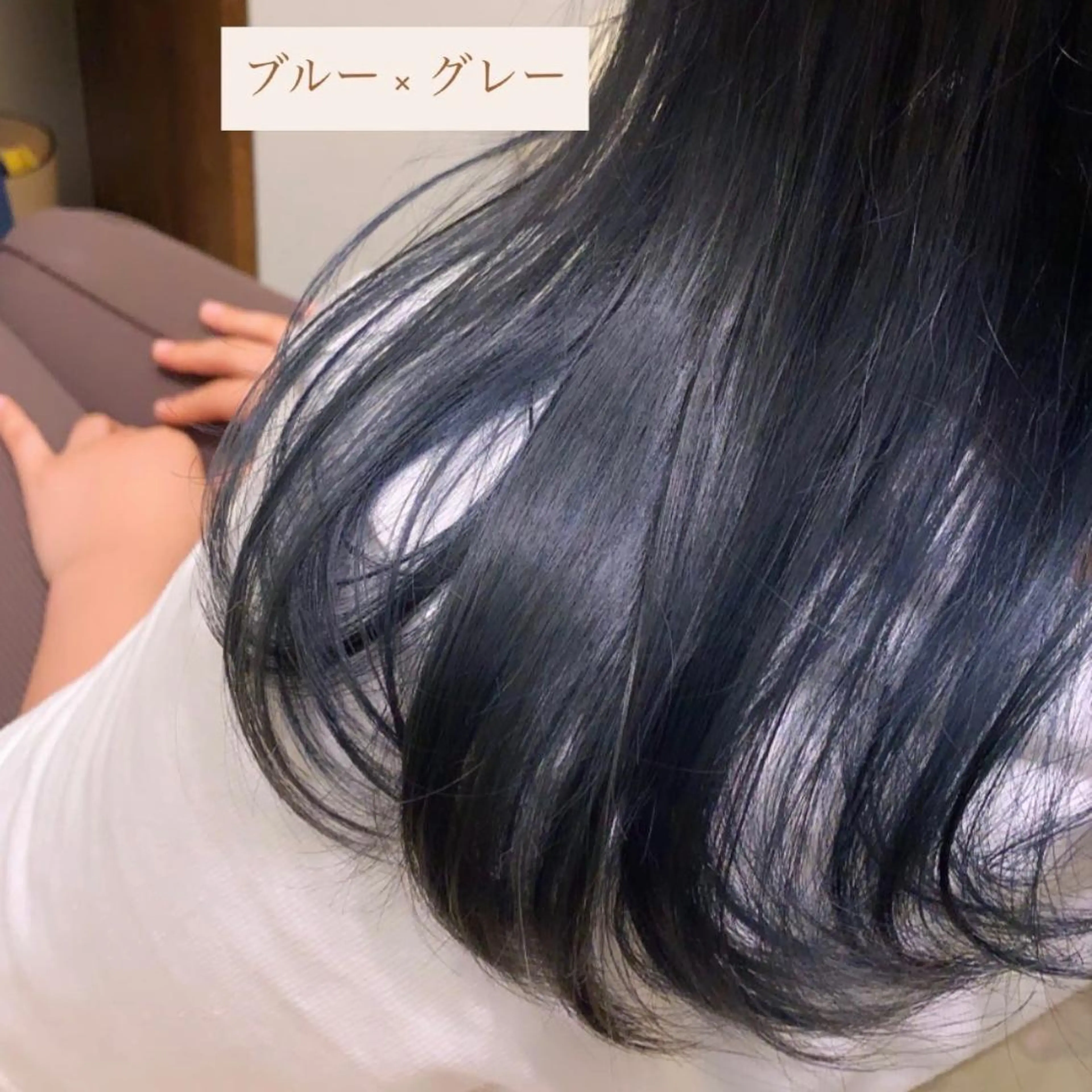セミロング カラー 【完全個室】髪質改善 暖色カラー/山崎唯奈のヘアスタイル