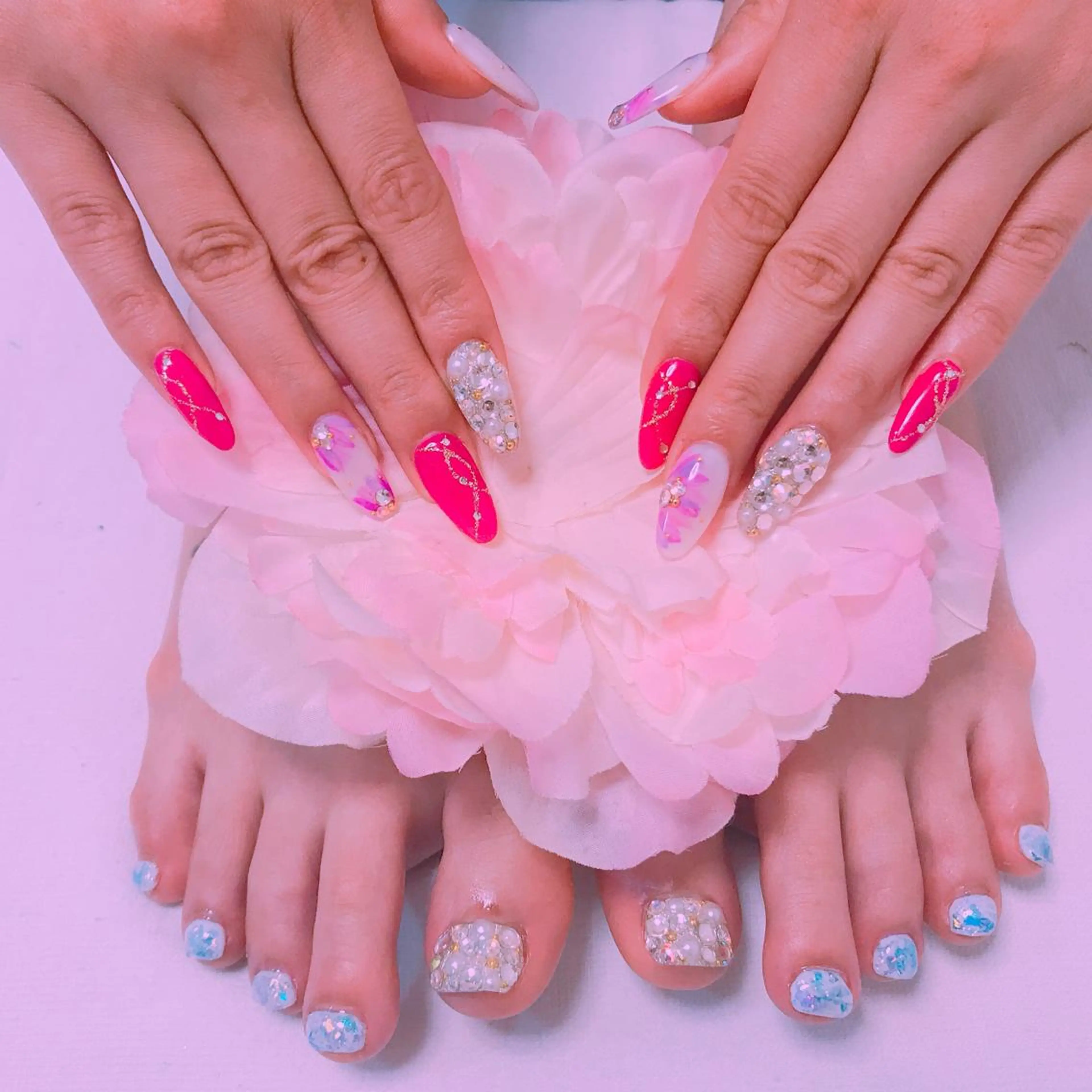 ネイル 🩵池袋heart nail🩵のネイルデザイン