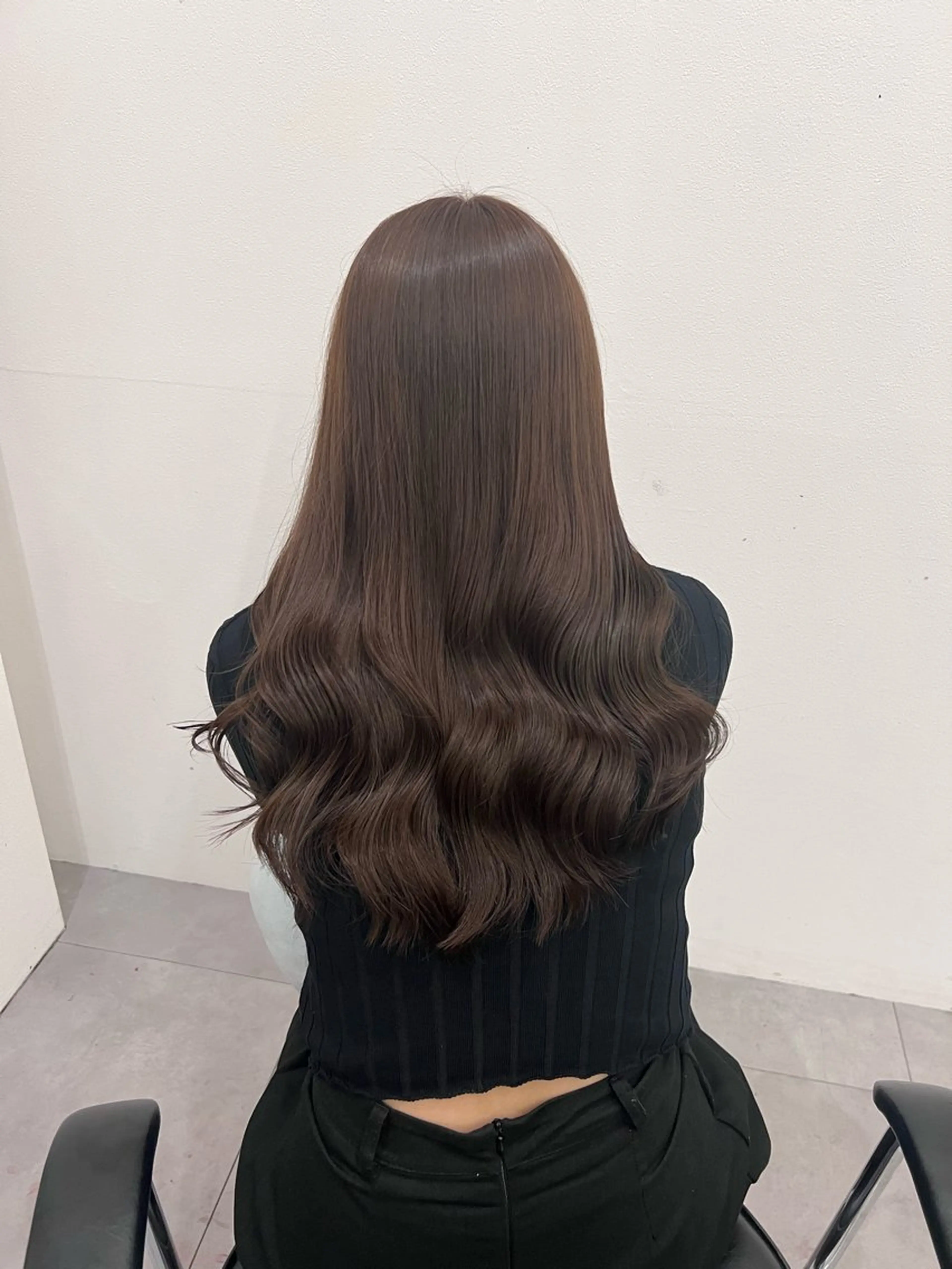 ロング ヘアカラー トリートメント しゅういち/赤み消し カラー特化のヘアスタイル