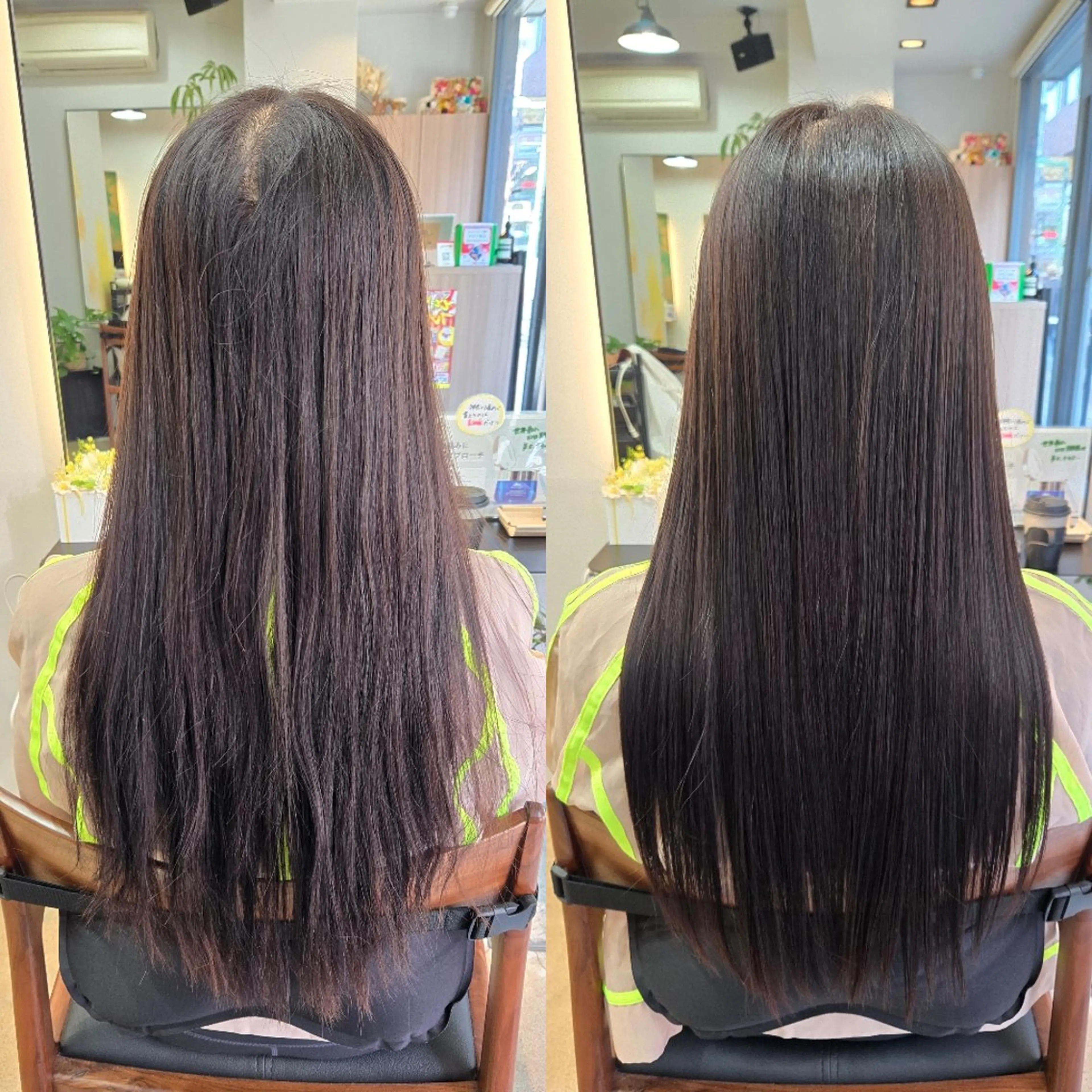 セミロング 髪質改善 トリートメント 野村 果音(カノン)のヘアスタイル