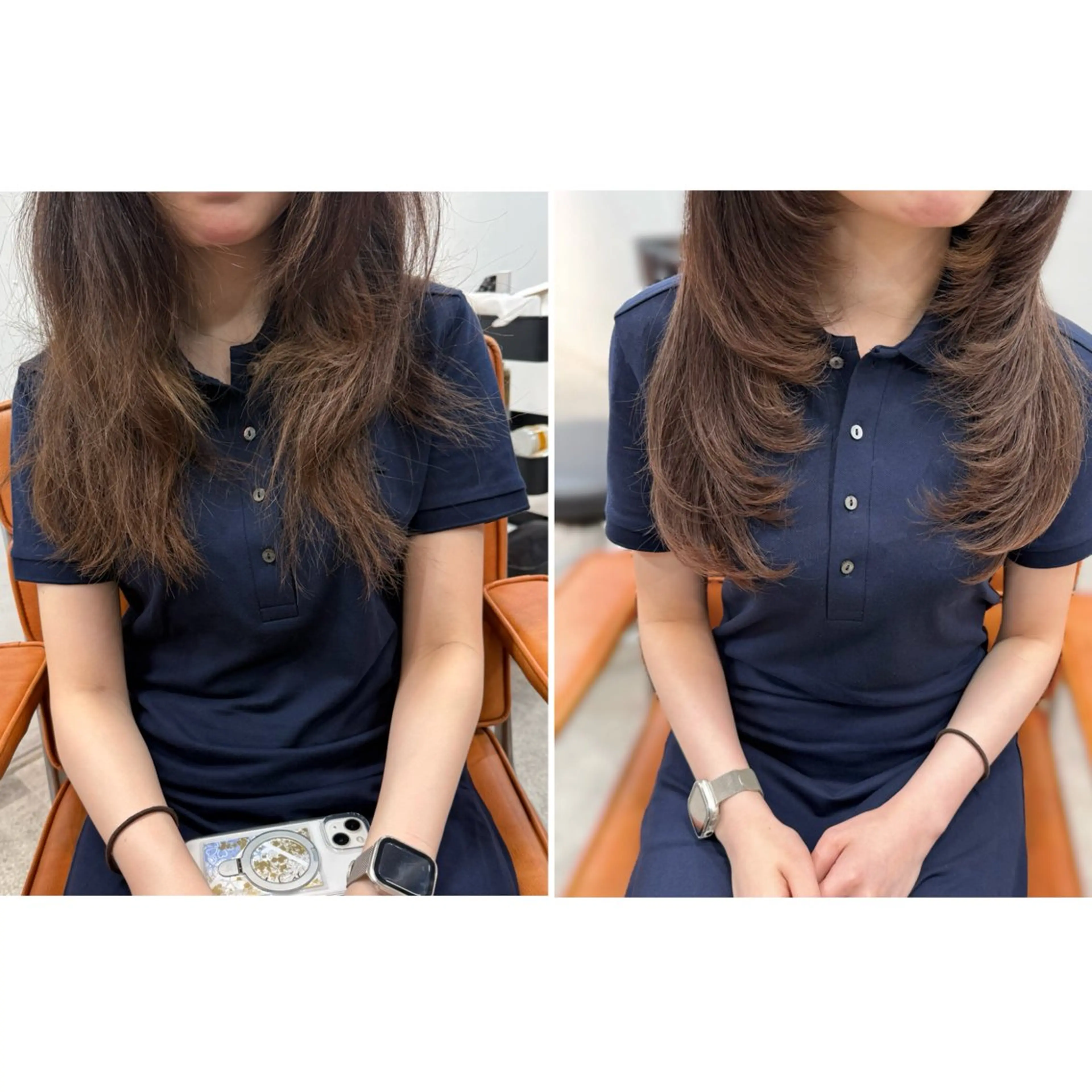 韓国風なレイヤーカットにしたい方はこちらから♡の写真