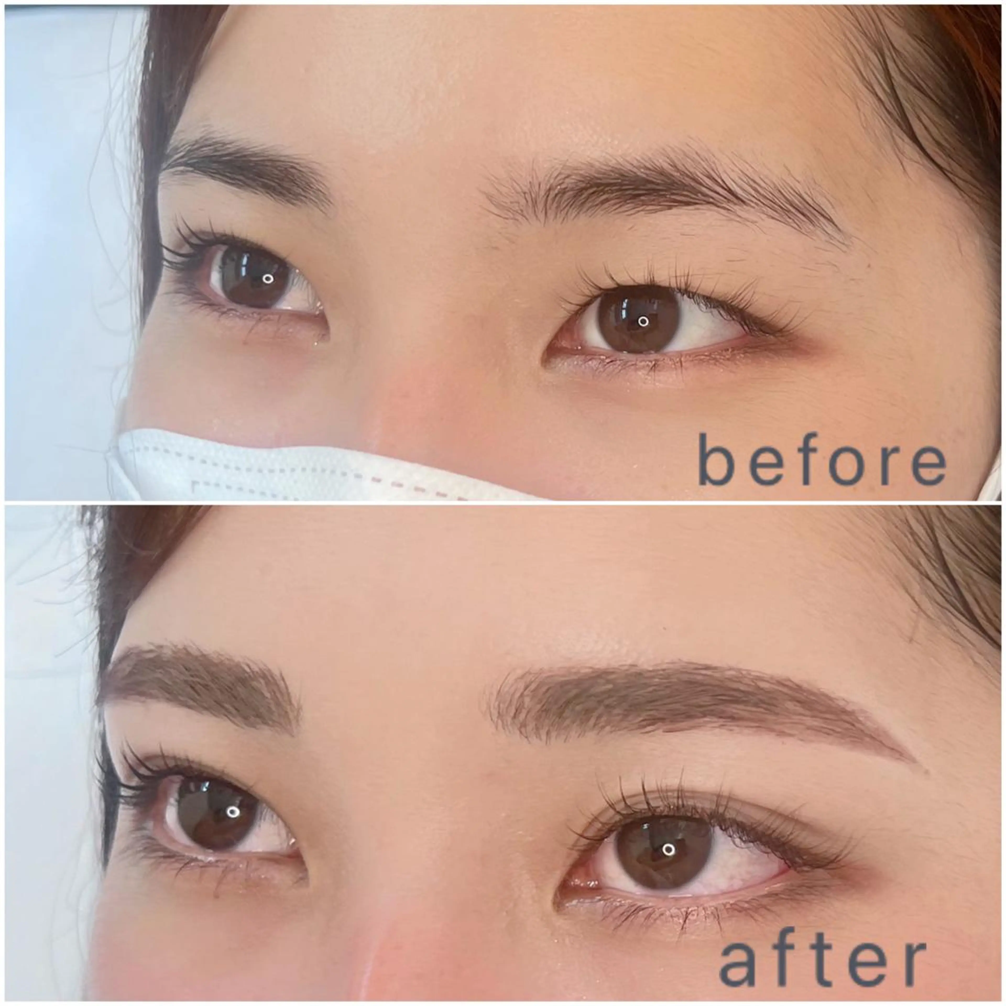 マツエク・マツパ アイブロウ メンズアイブロウ 眉毛ワックス脱毛 眉/まつ毛パーマ専門 Ochi🫧の眉毛・アイブロウイメージ