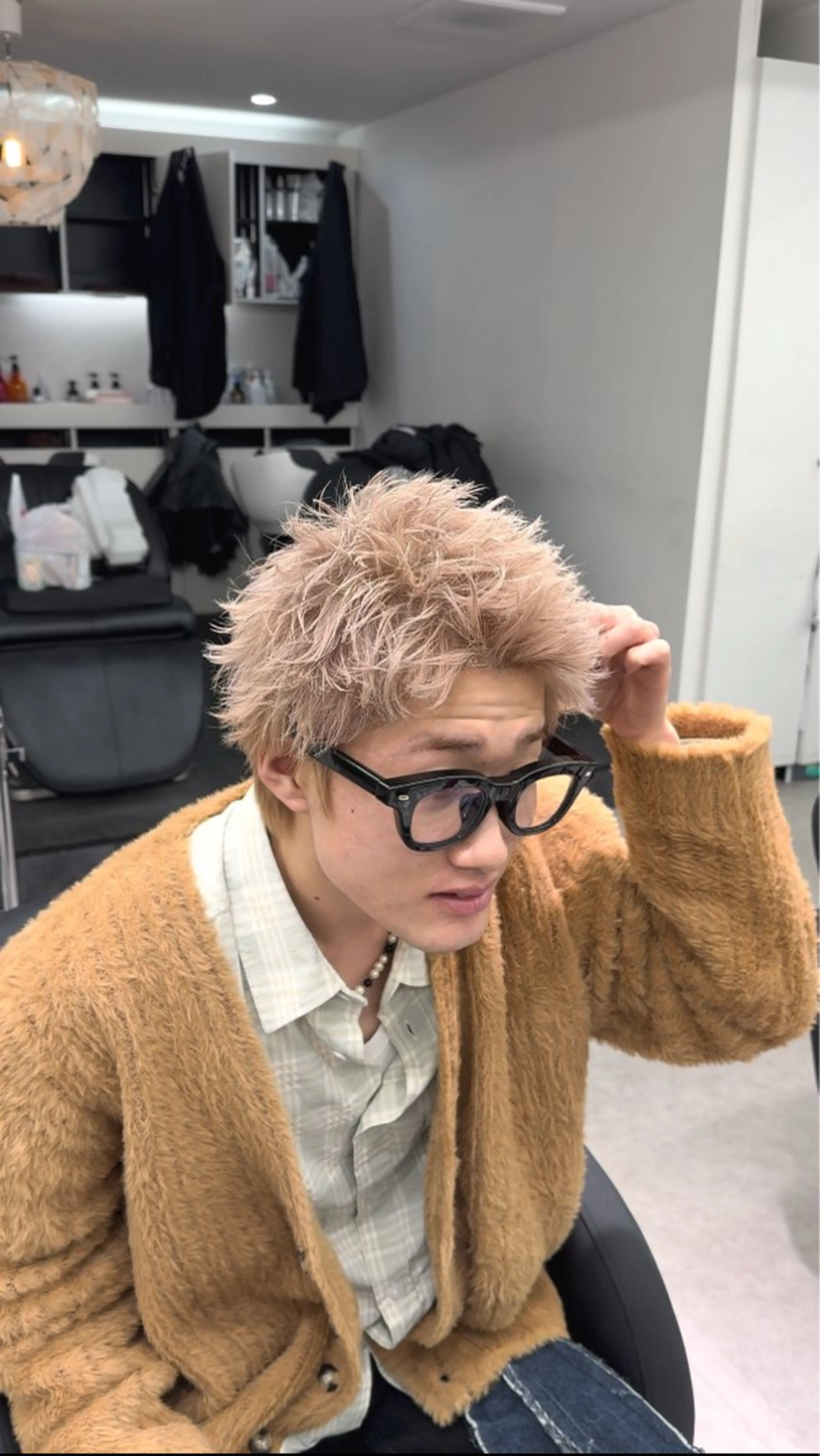 ショート カラー メンズ ヘアカラー トリートメント ヘアセット ハイトーン特化🌟 カワシマシュンスケのヘアスタイル