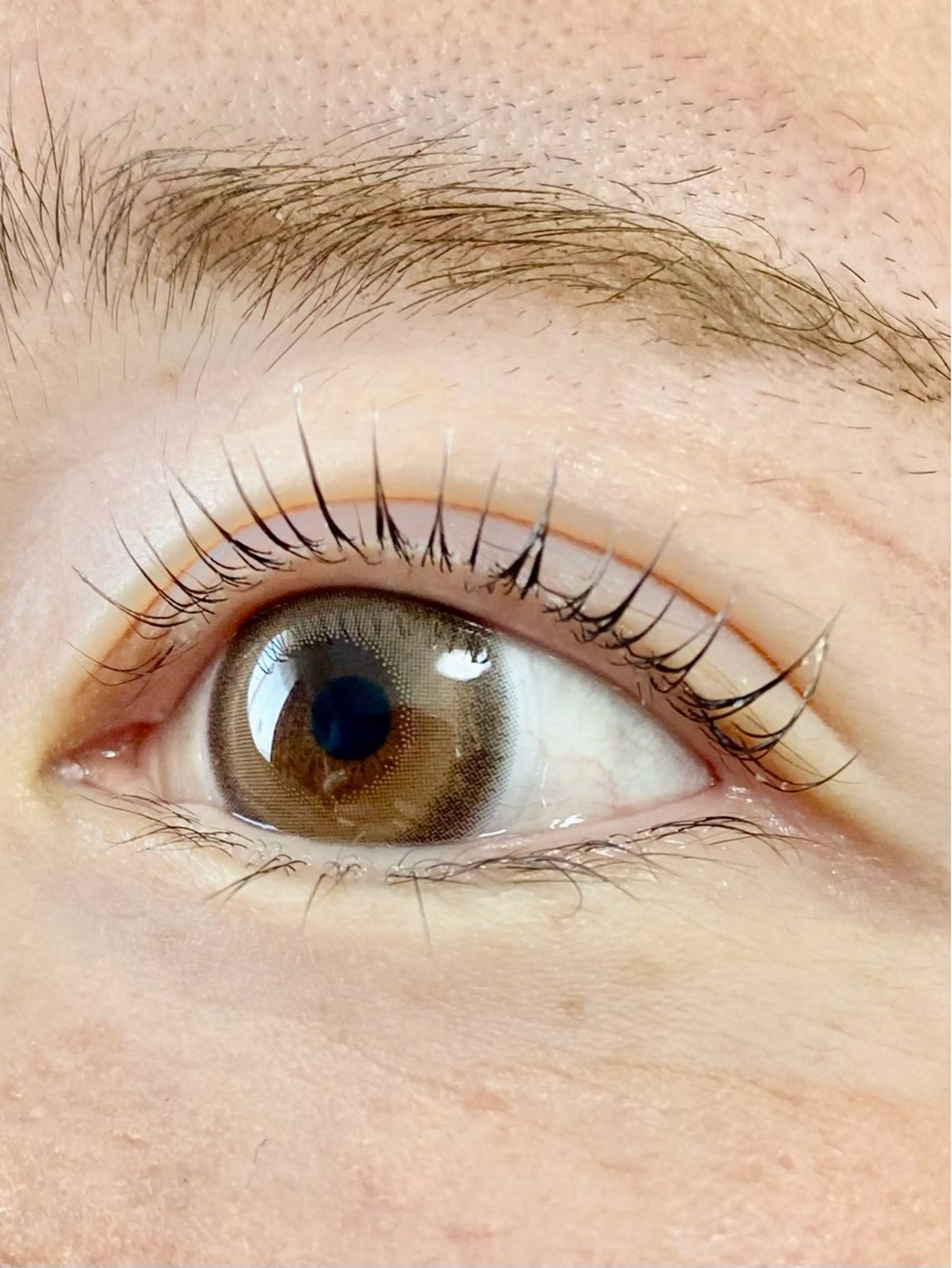 まつ毛パーマ上の写真