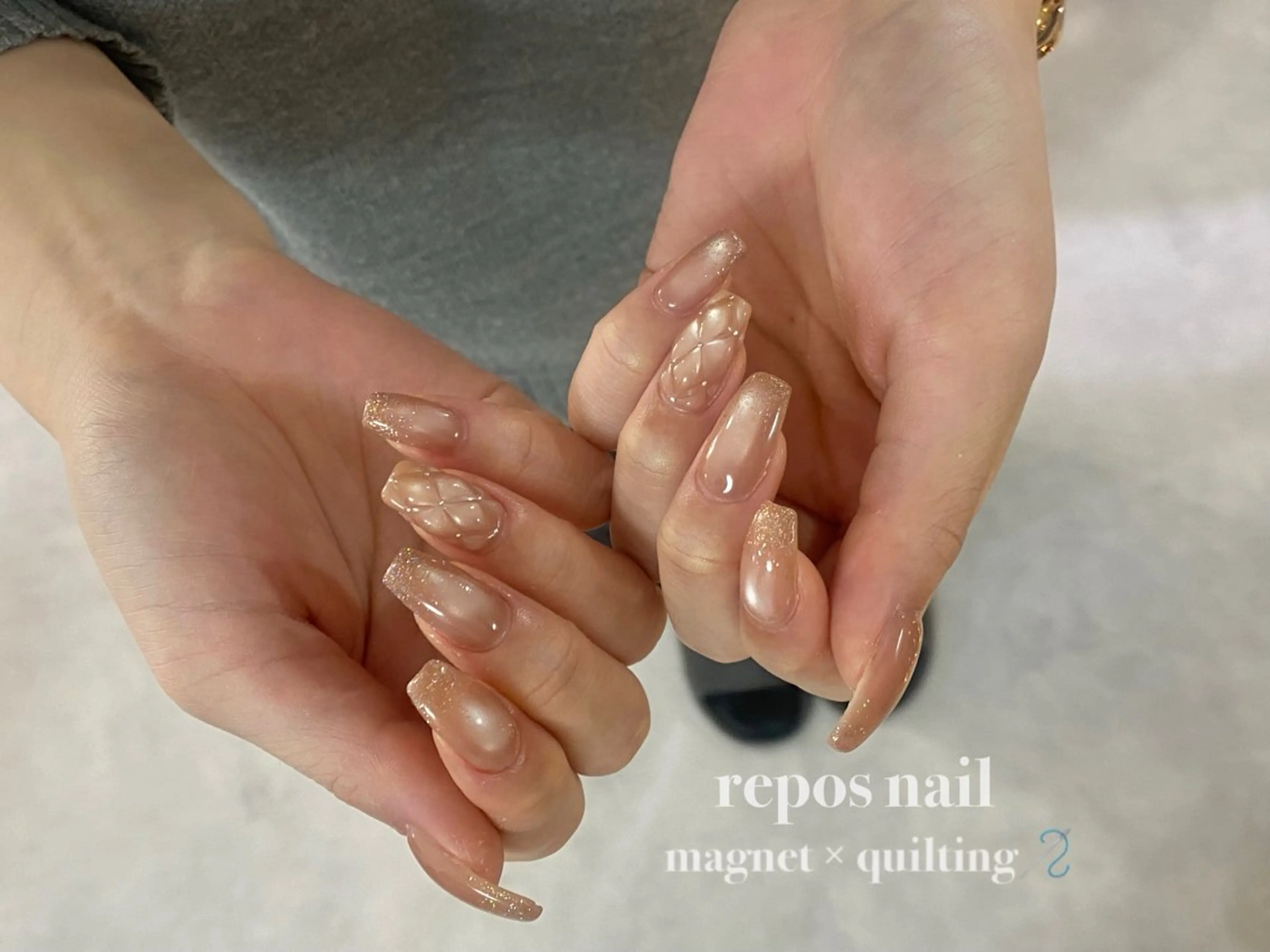 ネイル ハンドネイル repos-ルポ- misuzu🌿のネイルデザイン