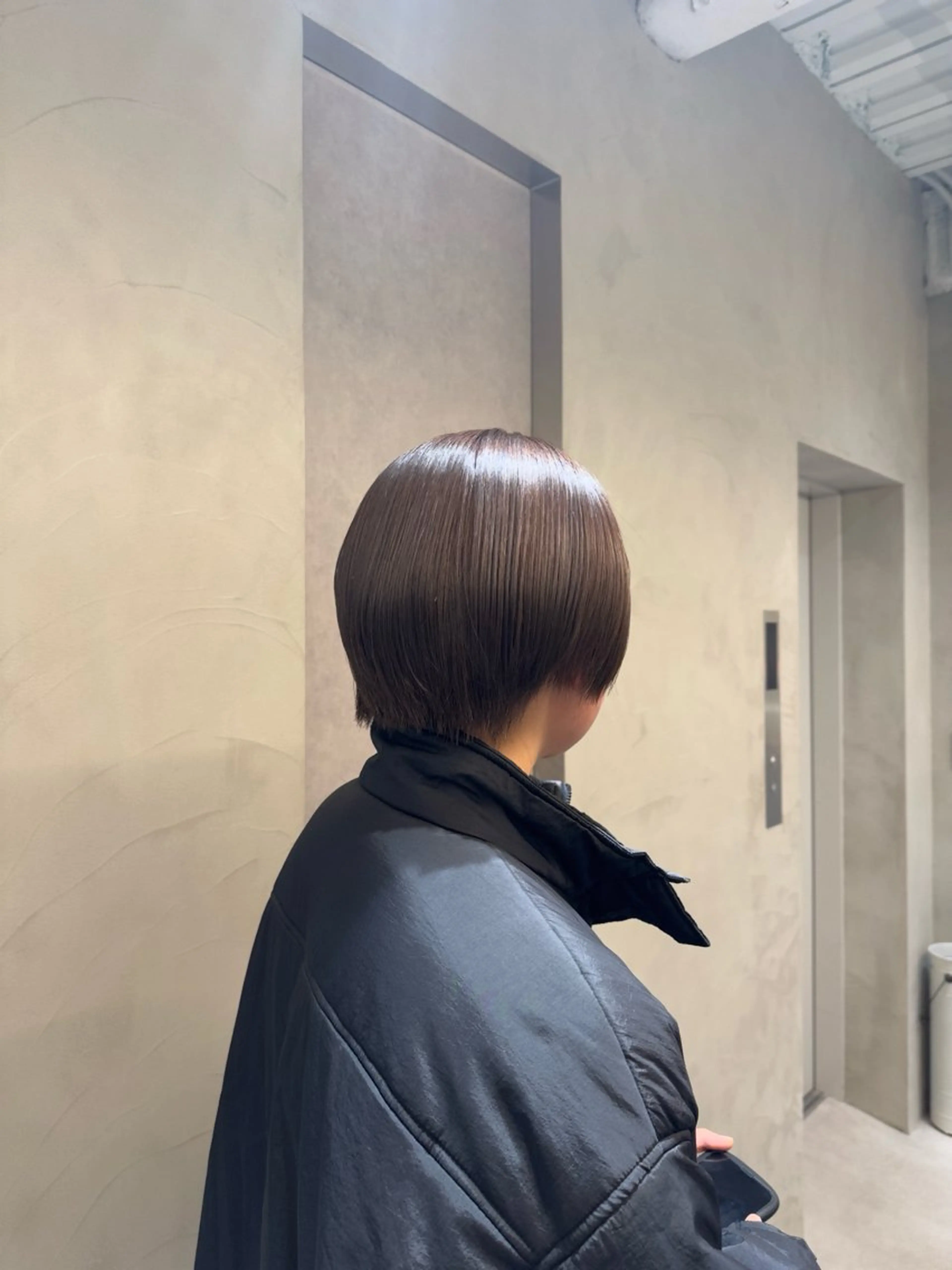 カラー ベージュカラー ヘアカラー 平山 結実のヘアスタイル