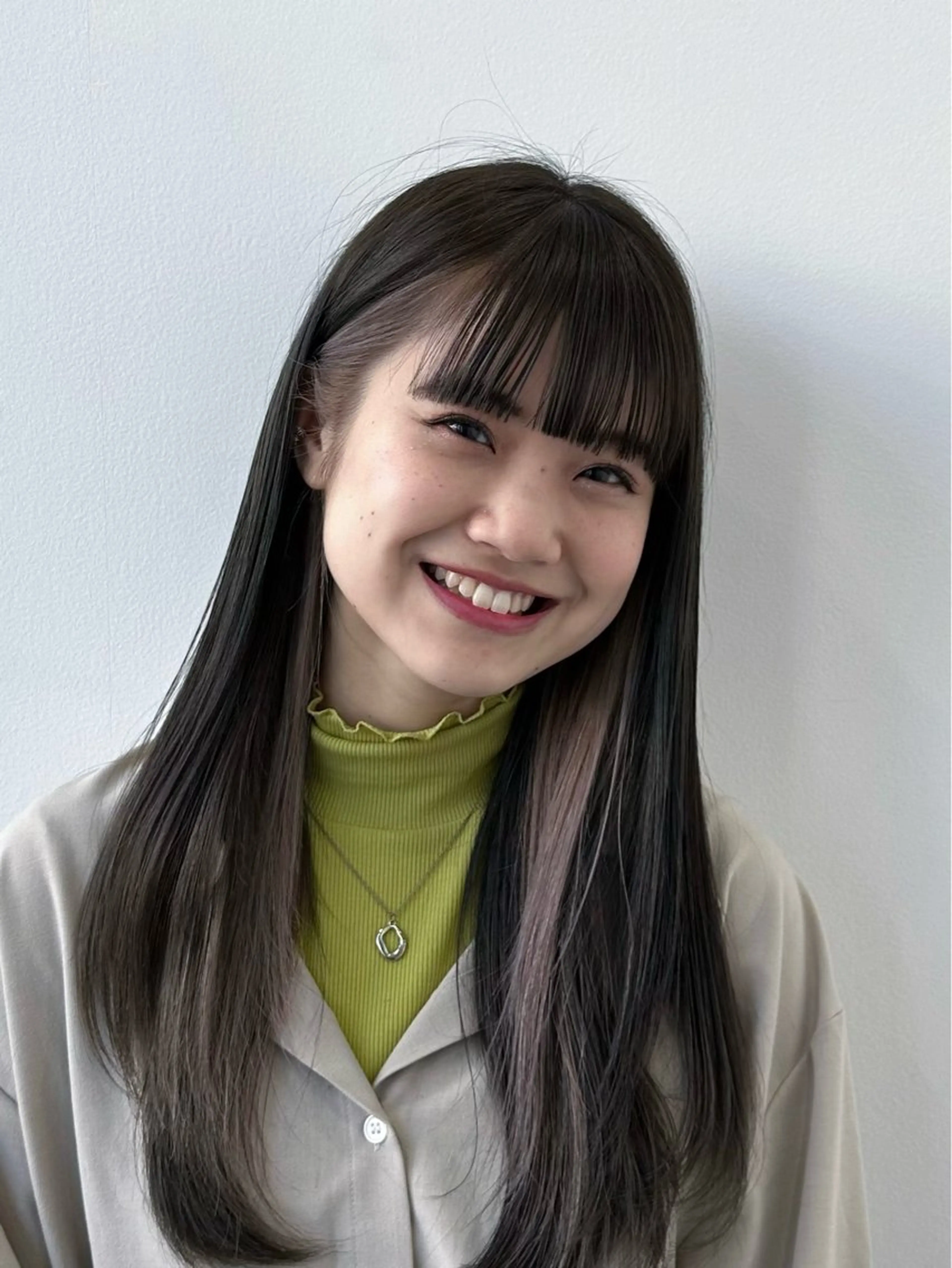 ロング カラー インナーカラー 髙木美緒🌿 レイヤー/アレンジのヘアスタイル