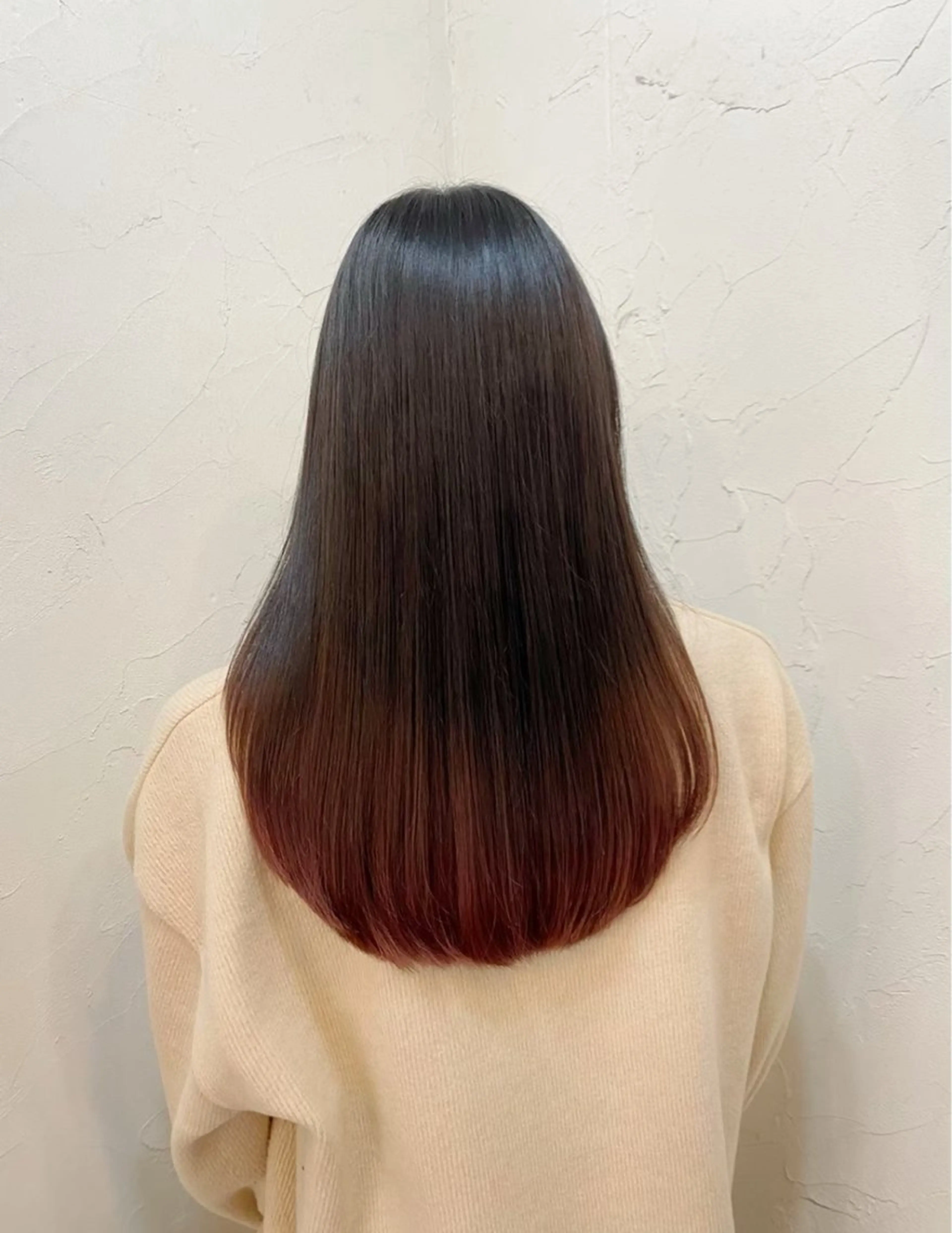 ロング カラー 高柳 麻美のヘアスタイル