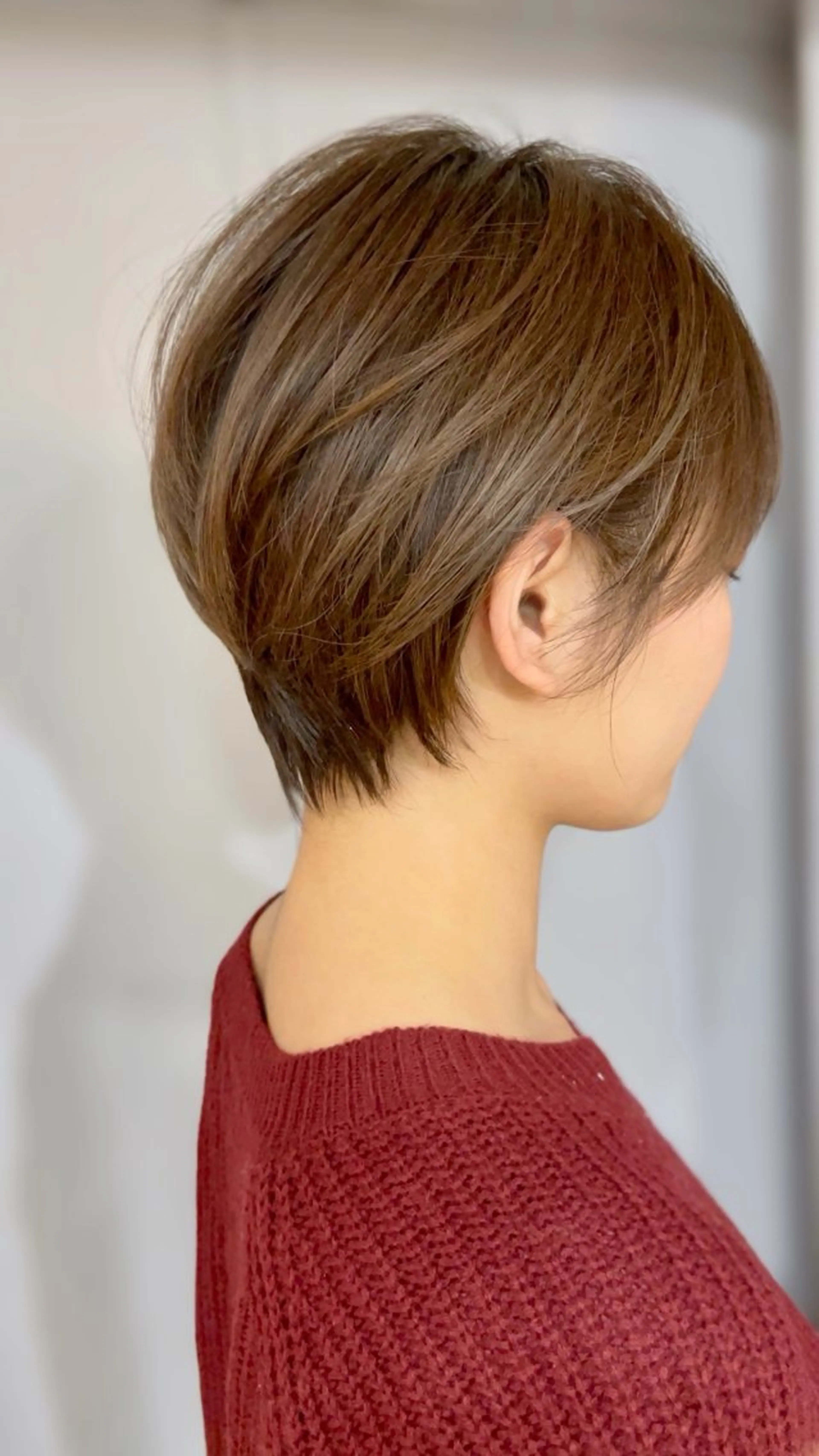 ショート くびれヘア ショートヘア 坂 直樹のヘアスタイル
