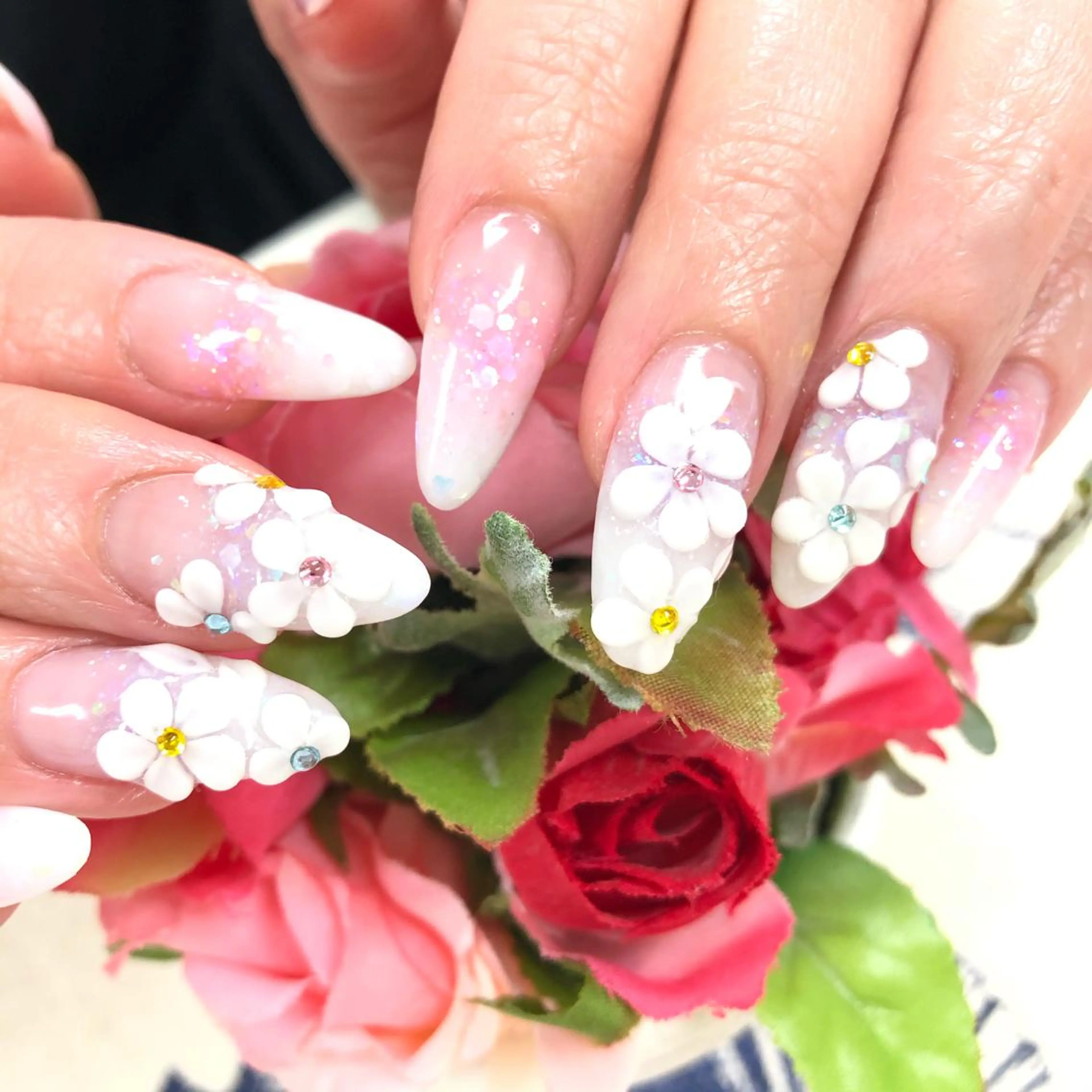 【スカルプ】デザイン4本コース¥16500の写真