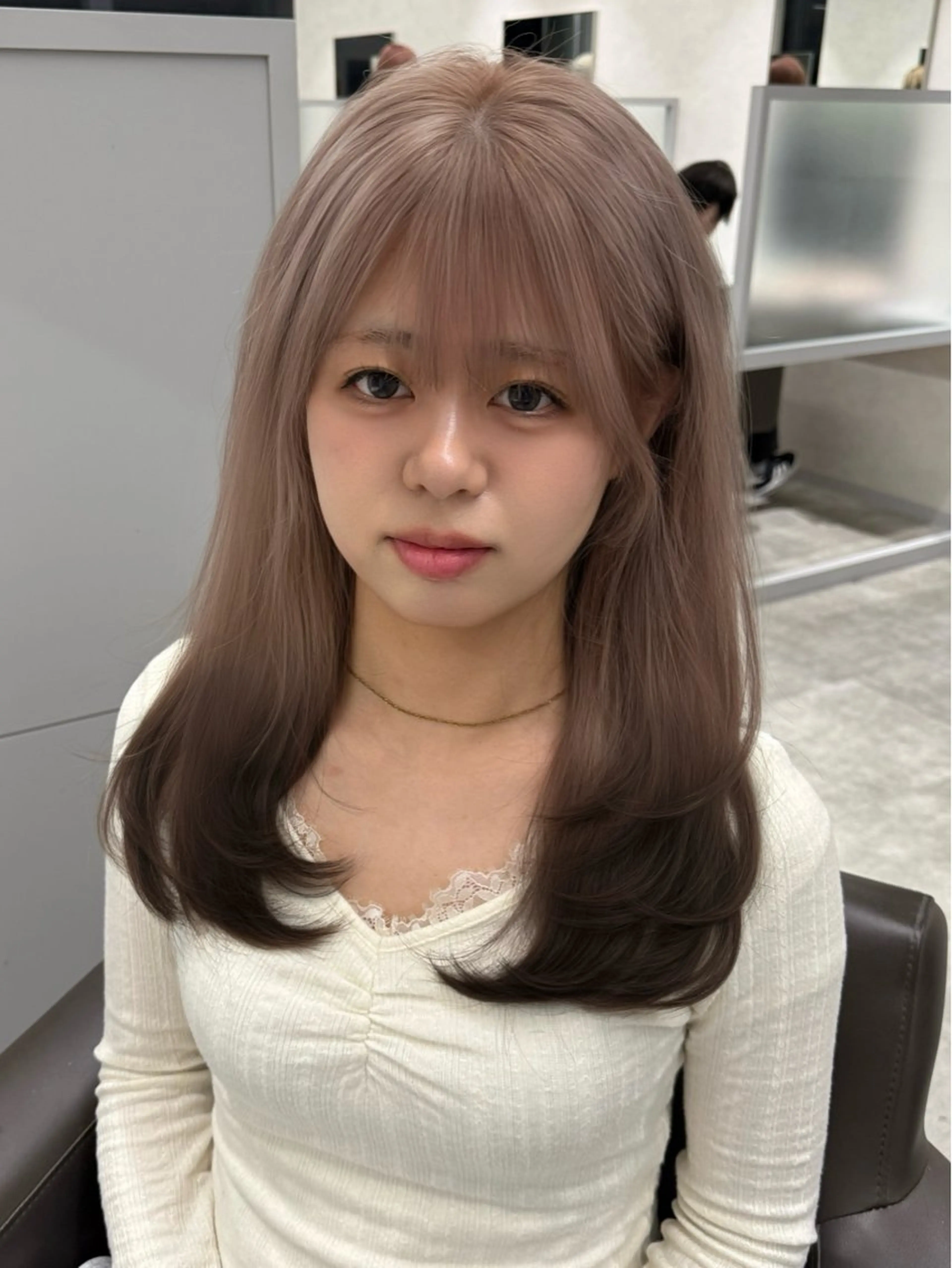 セミロング キートス西梅田⭐️ こうきのヘアスタイル