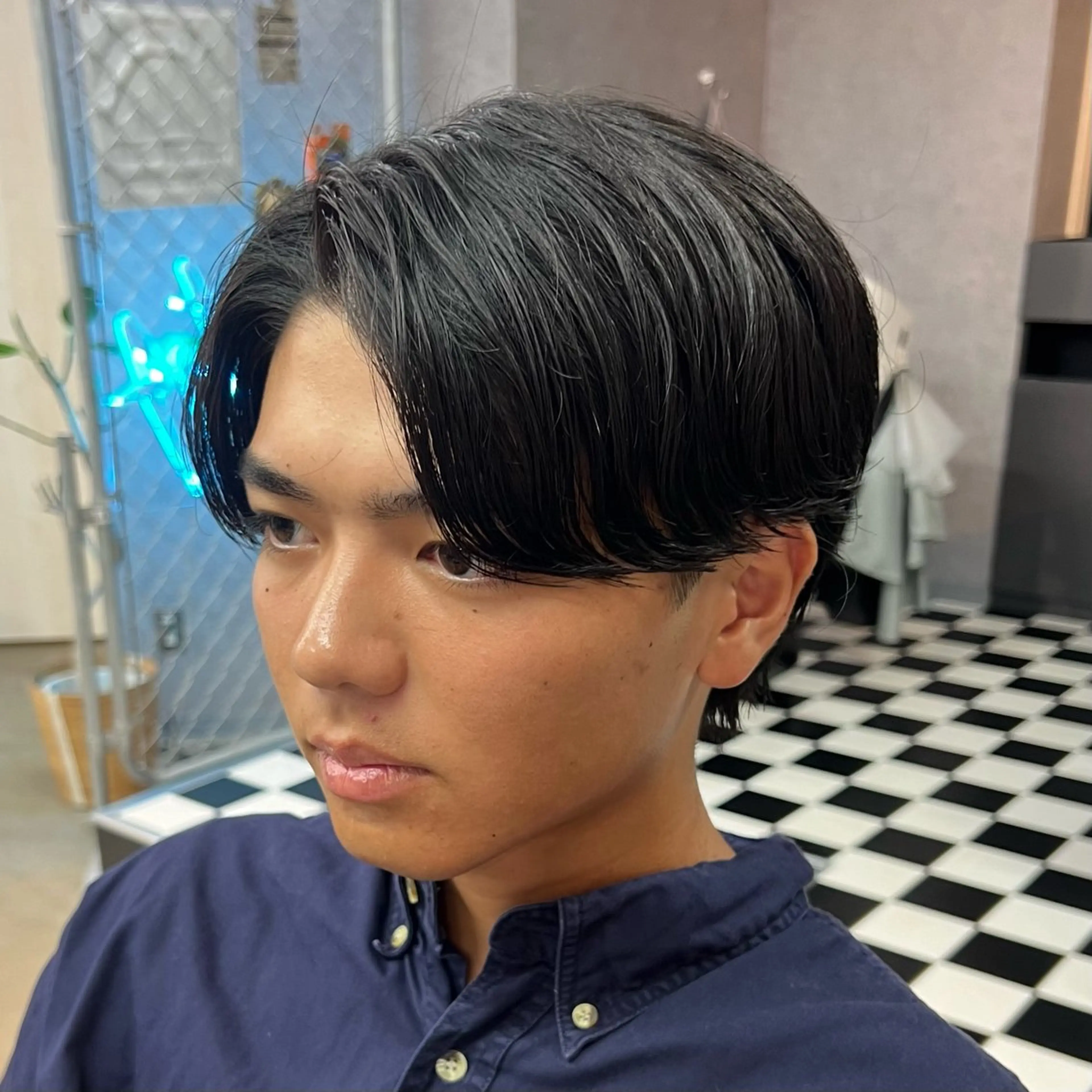 ミディアム 🥸MENIN 相模 大野メンズ専門🥸のヘアスタイル