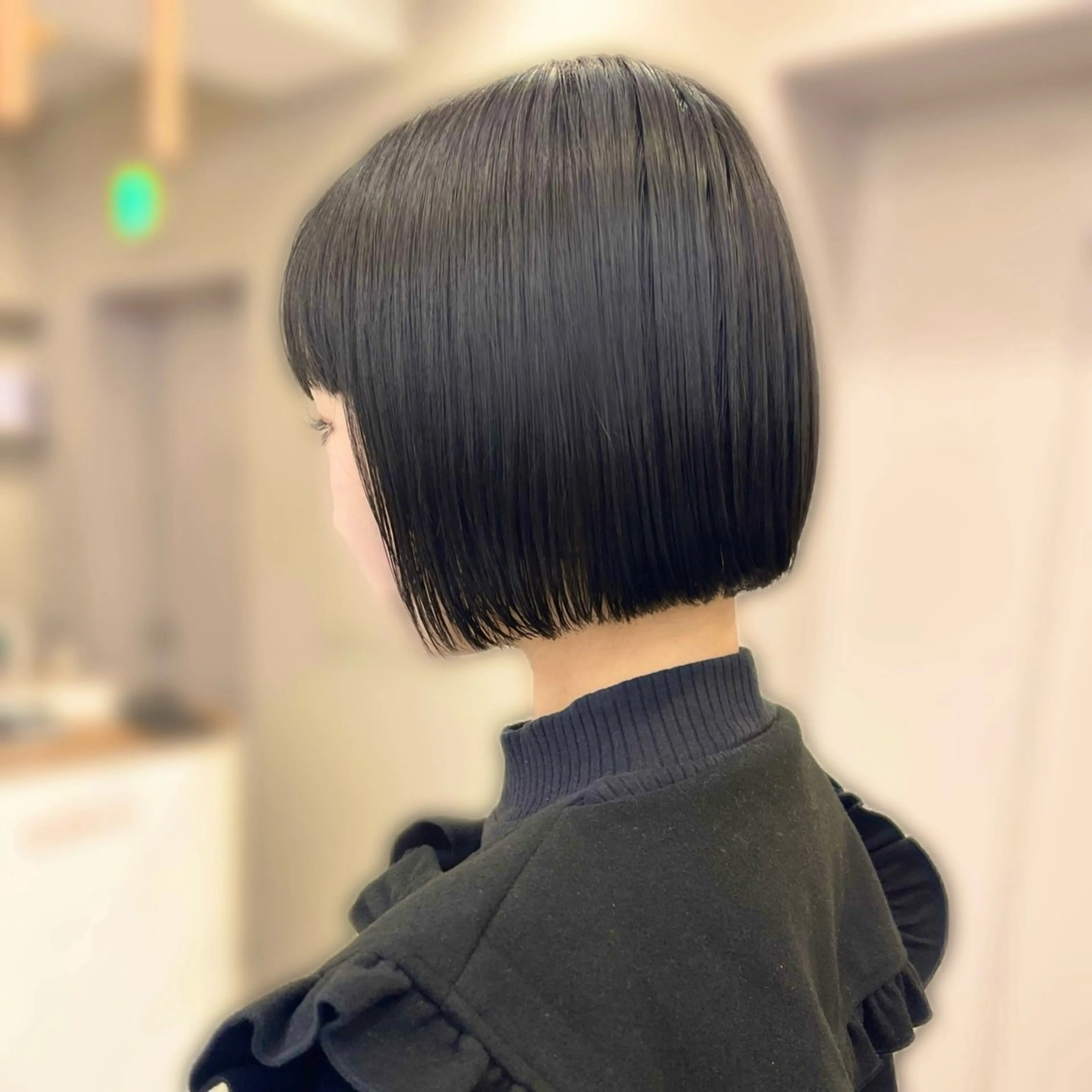 セミロング カット トリートメント ショート×顔周り× 縮毛矯正/Jirouのヘアスタイル