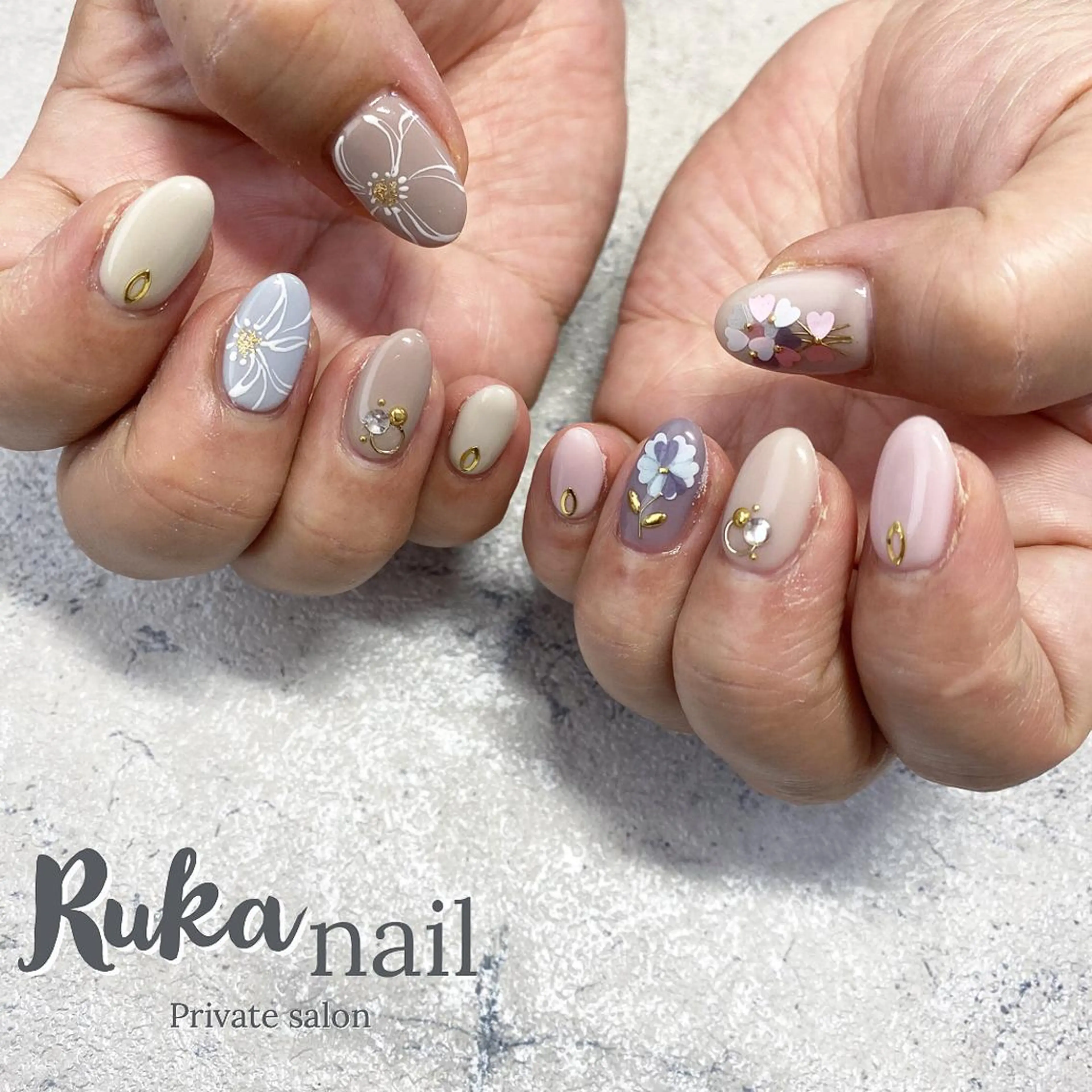ネイル Ruka nail 【ﾙｶ ﾈｲﾙ】のネイルデザイン