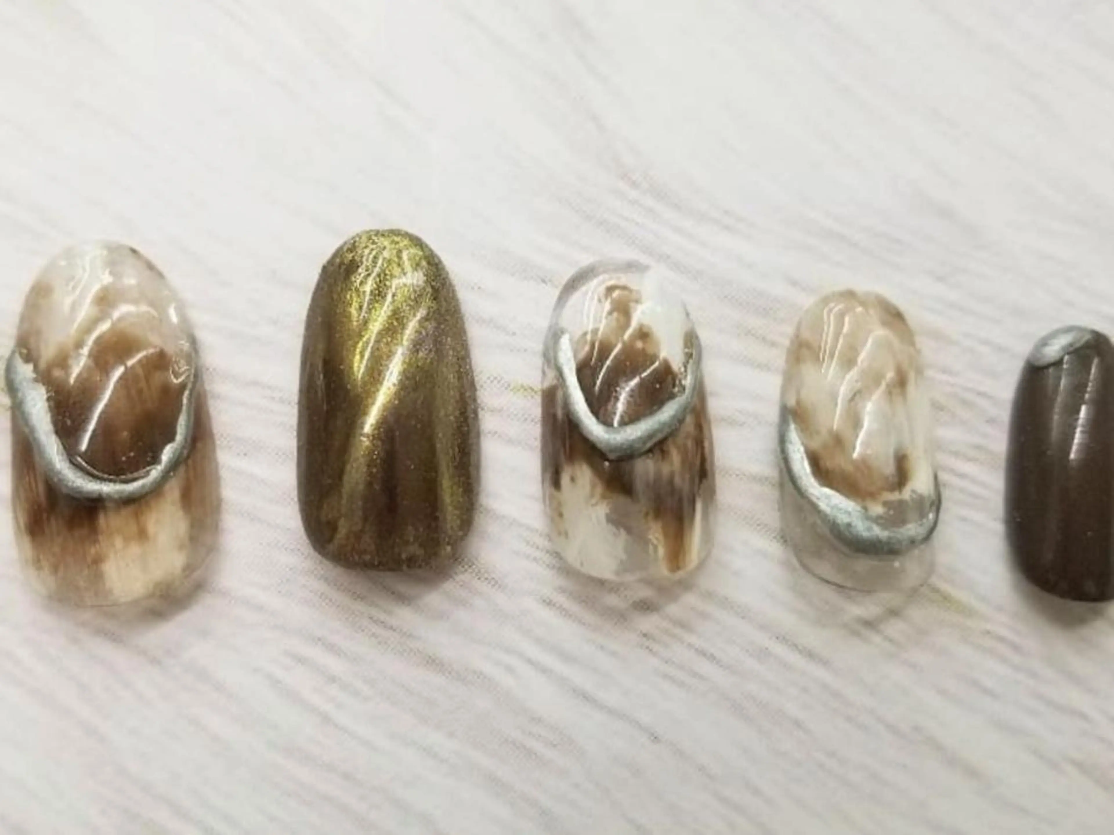 ネイル ニュアンスネイル 関口 友菜のヘアスタイル