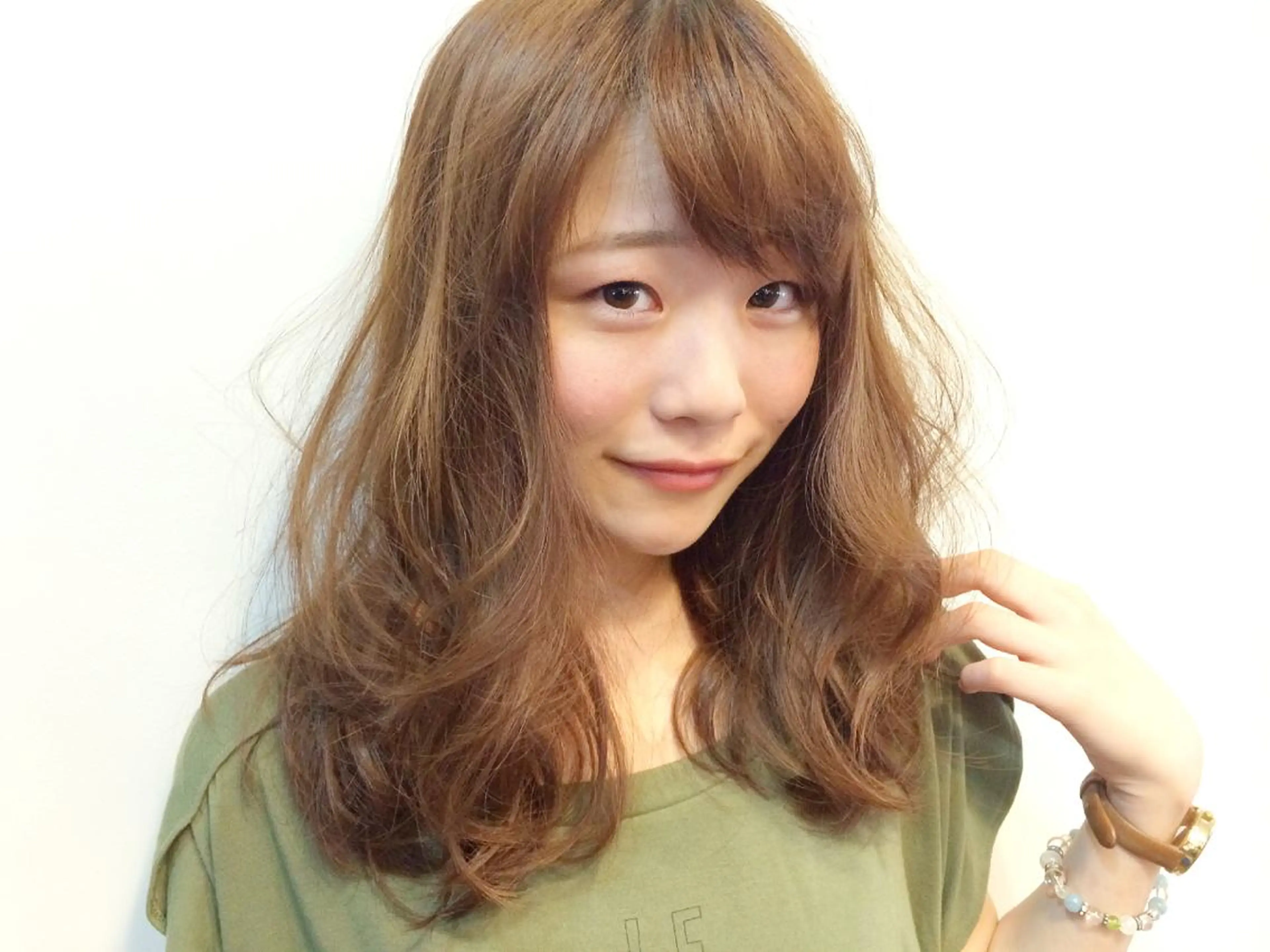 セミロング 横井伴典 矢場町 メンズパーマ/カットのヘアスタイル