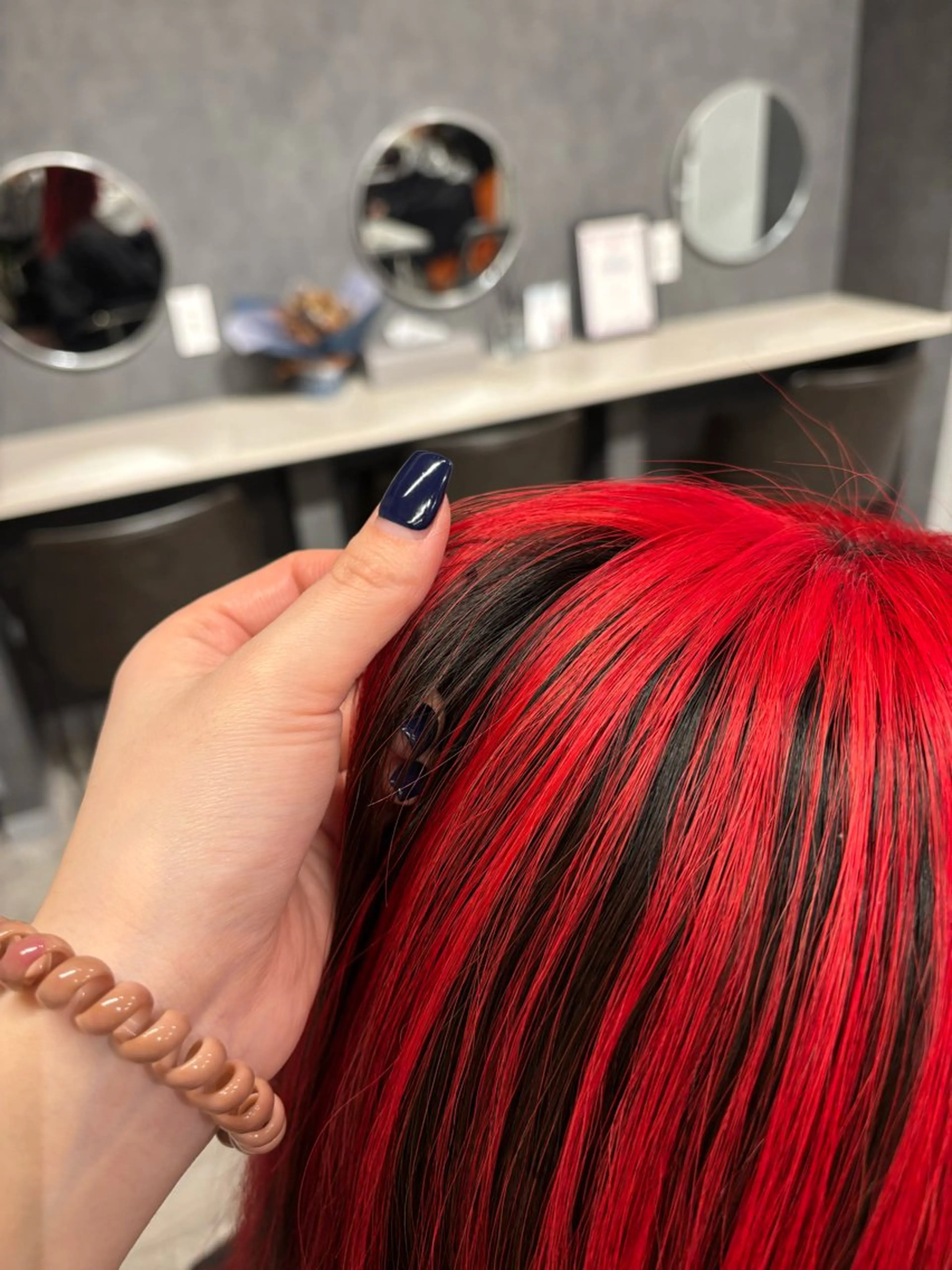 ミディアム カラー URARA ／メンズカットのヘアスタイル