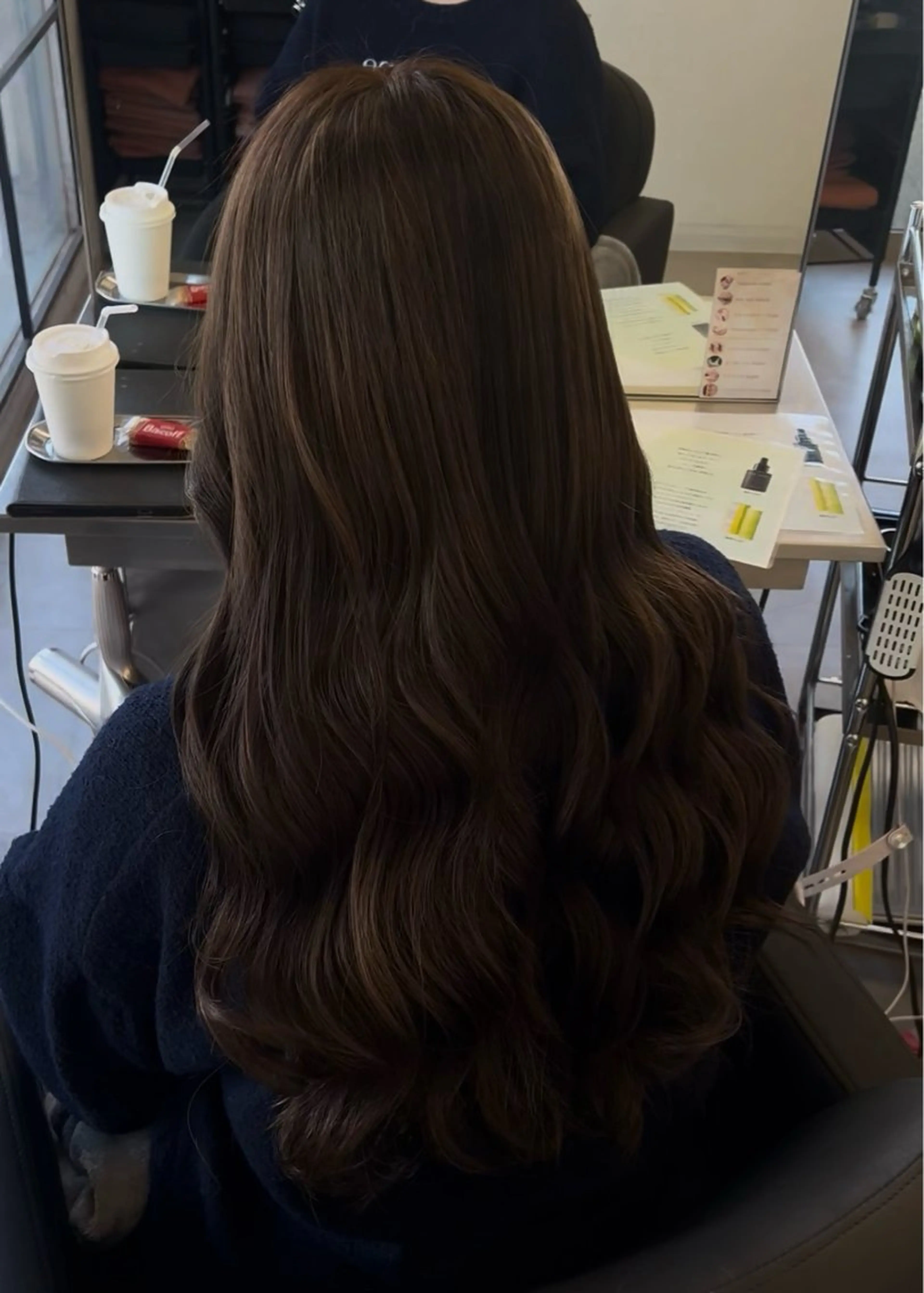 ロング ヘアカラー トリートメント 💖髪質改善カラー/ エクステ💖かりんのマツエク・マツパデザイン