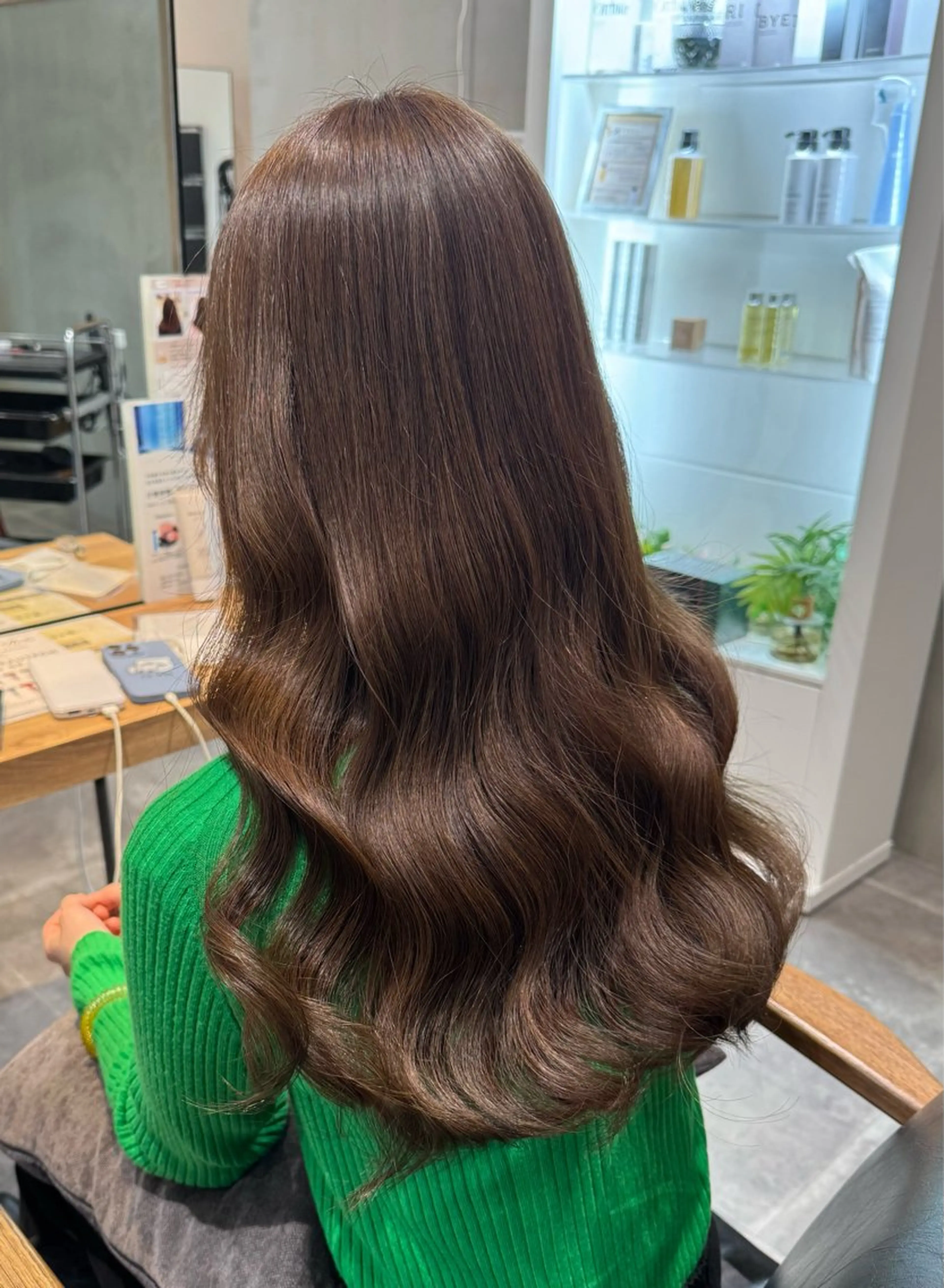 ロング カット ヘアカラー 艶カラー /顔周り◎ 小川泰輝🫧のヘアスタイル