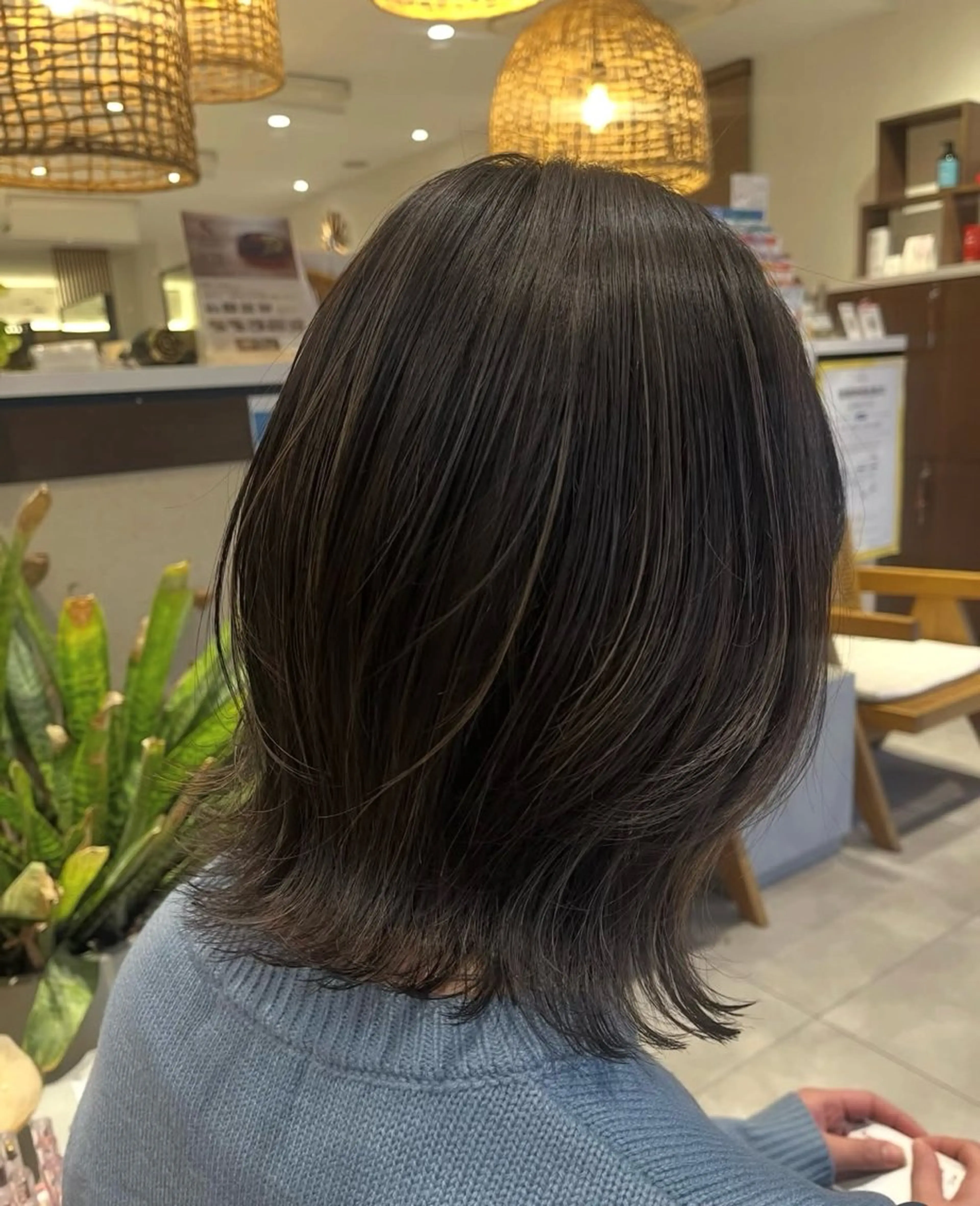 ショート 切りっぱなしボブ ボブ カット ヘアカラー 和田 琉々香のヘアスタイル