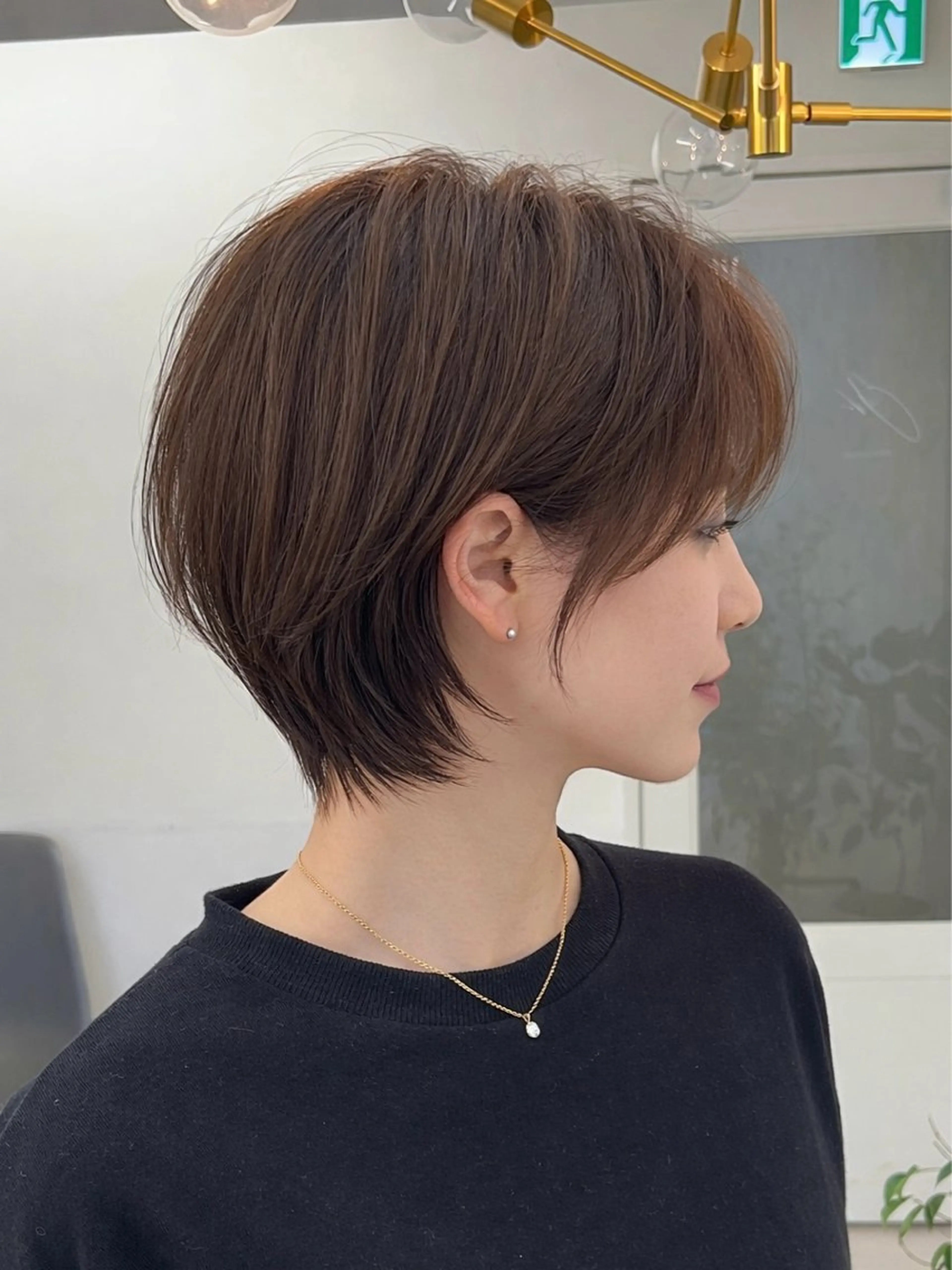 👑人気No.1👑似合わせ診断カット+うる艶カラー🌈+シルクTRショート/ボブ/表参道の写真