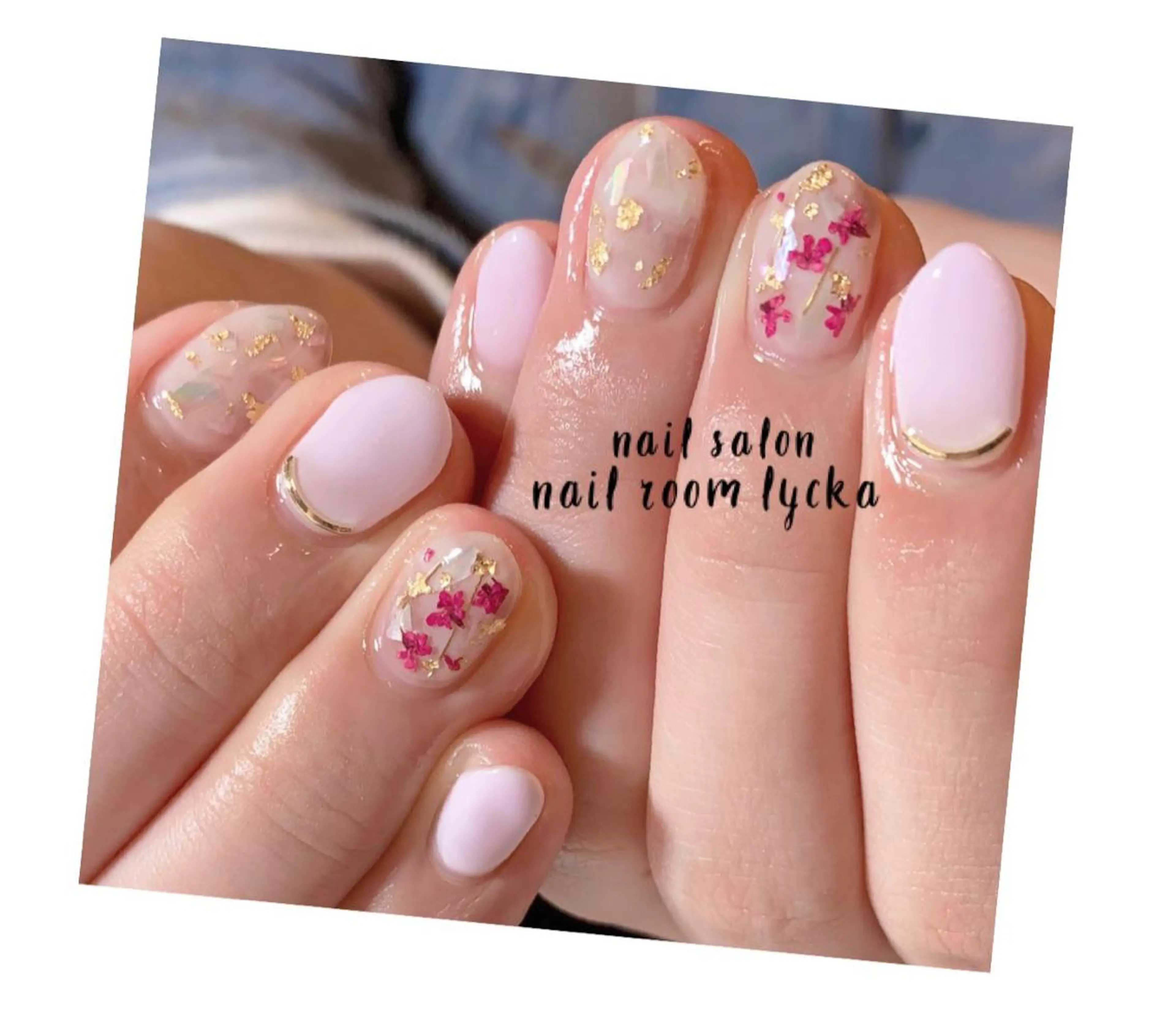 ネイル ﾈｲﾙﾙｰﾑﾘｯｶ 𝐦𝐚𝐲𝐮のネイルデザイン