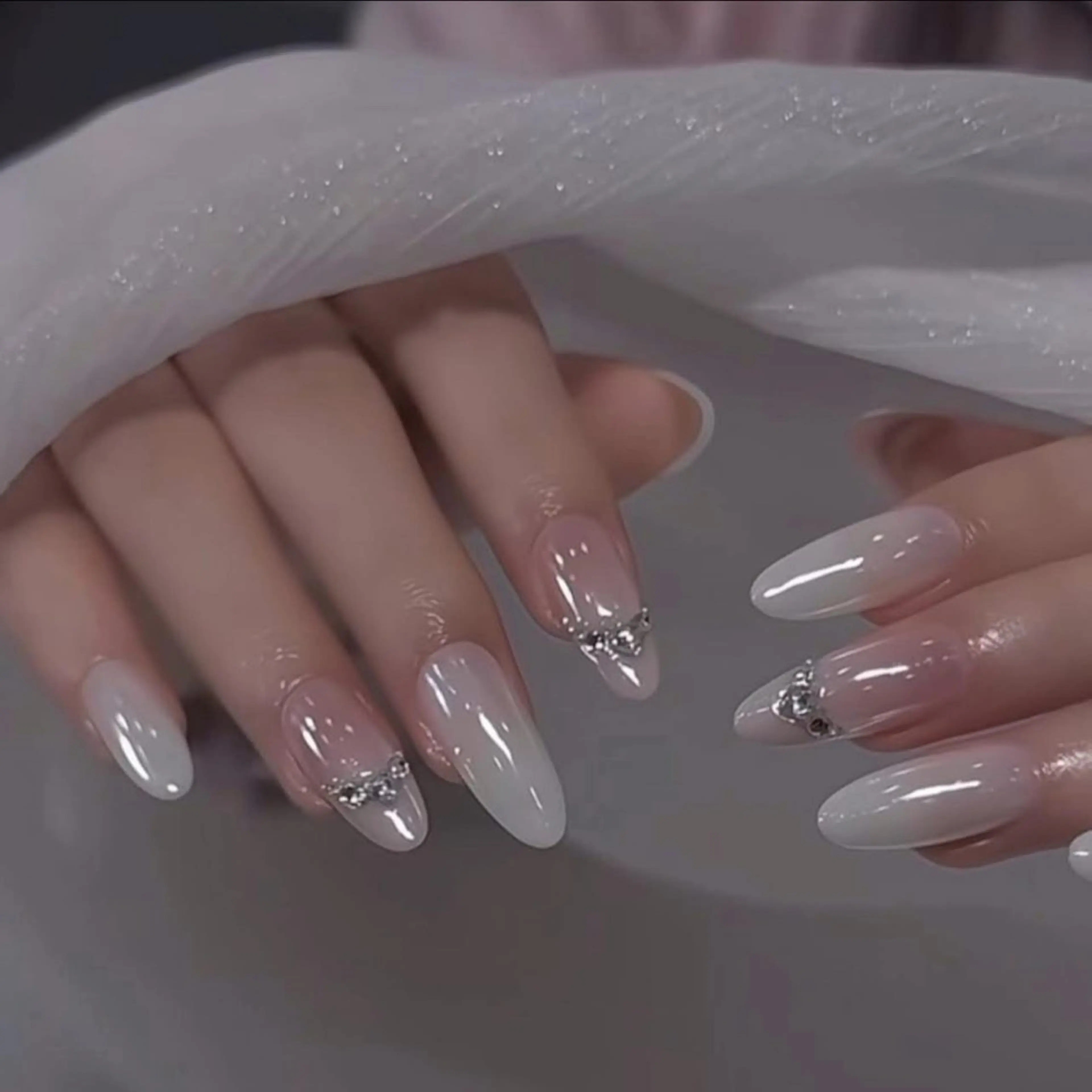 ネイル チークネイル フットネイル フレンチネイル グラデーション 韓国ネイル Yuki nail staffのネイルデザイン