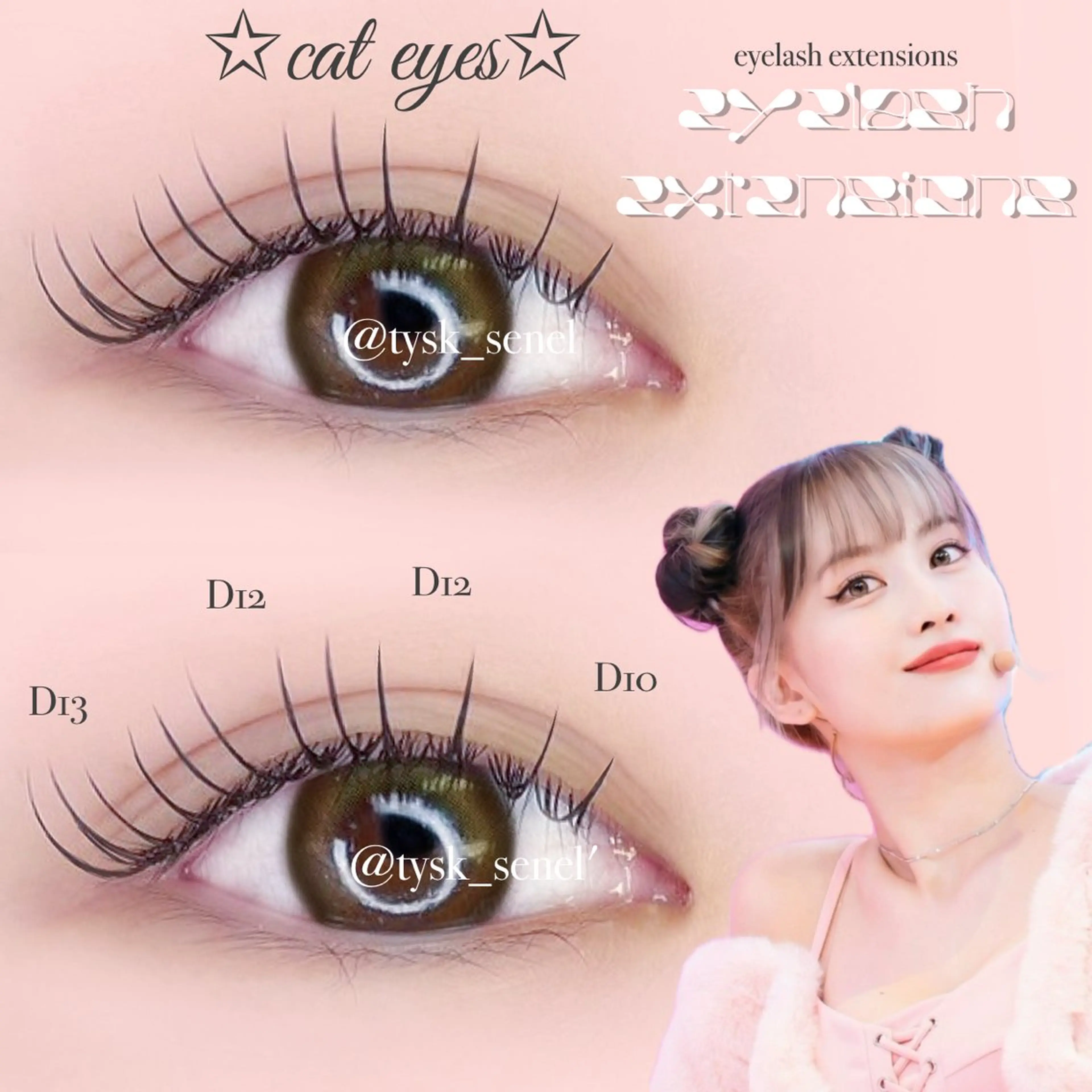 マツエク・マツパ 大阪梅田 SAKI 韓国風束感まつ毛のマツエク・マツパデザイン