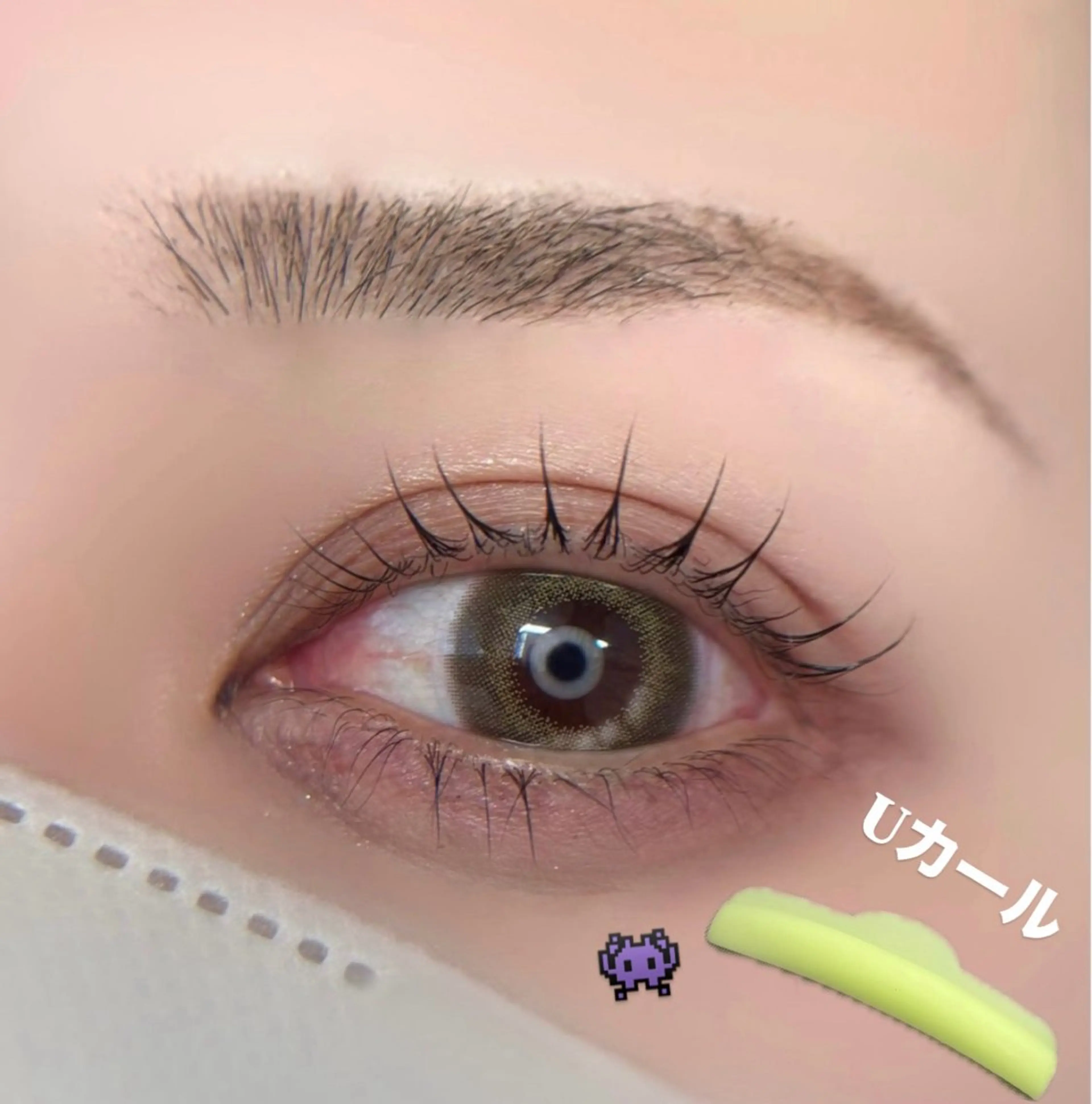 【全員】選べるまつげパーマ🍒×美眉スタイリング(マツエクオフ有の方はご連絡お願いいたします👀)の写真