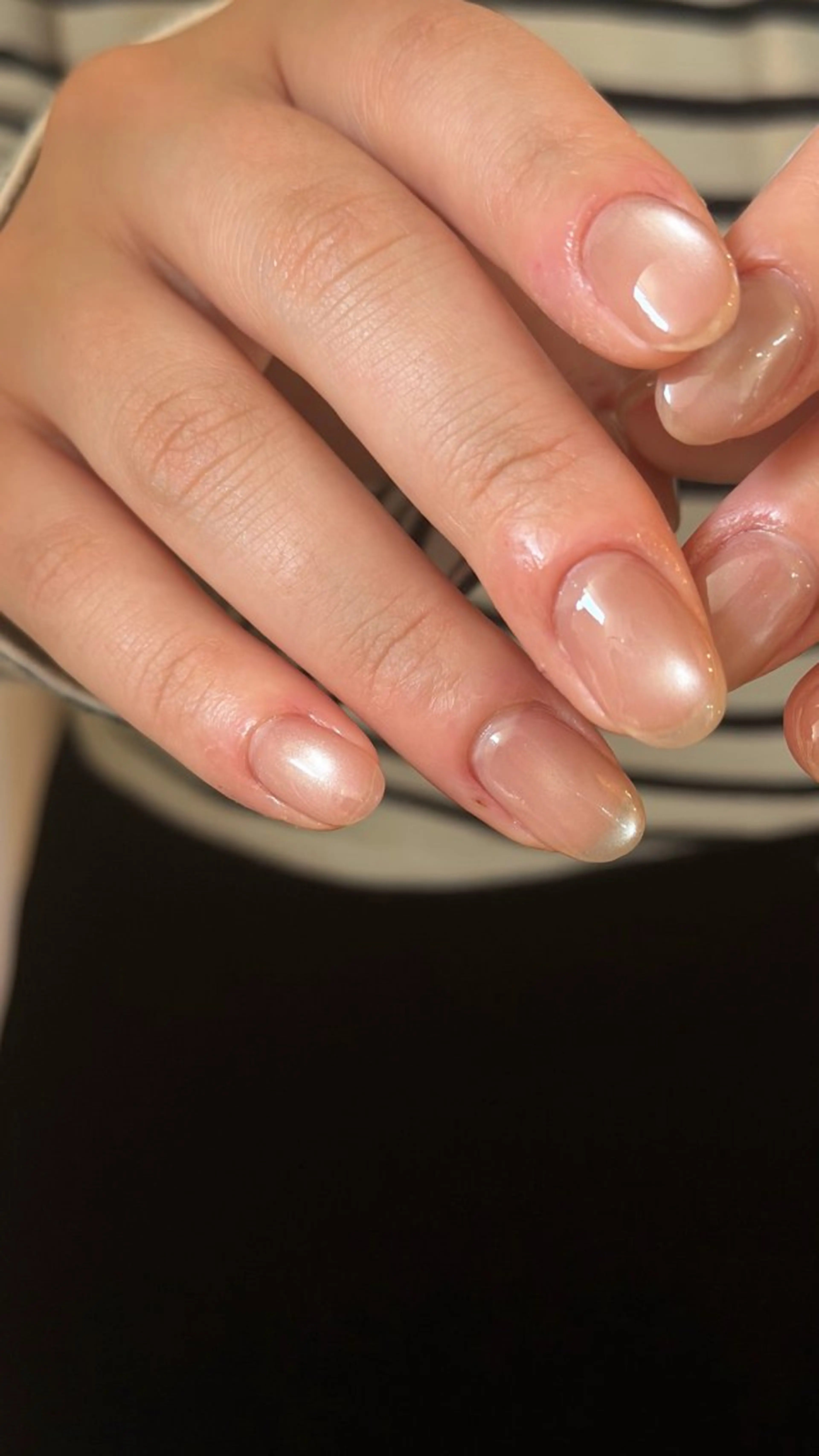 ネイル マグネットネイル mer-fudge- shioriのネイルデザイン