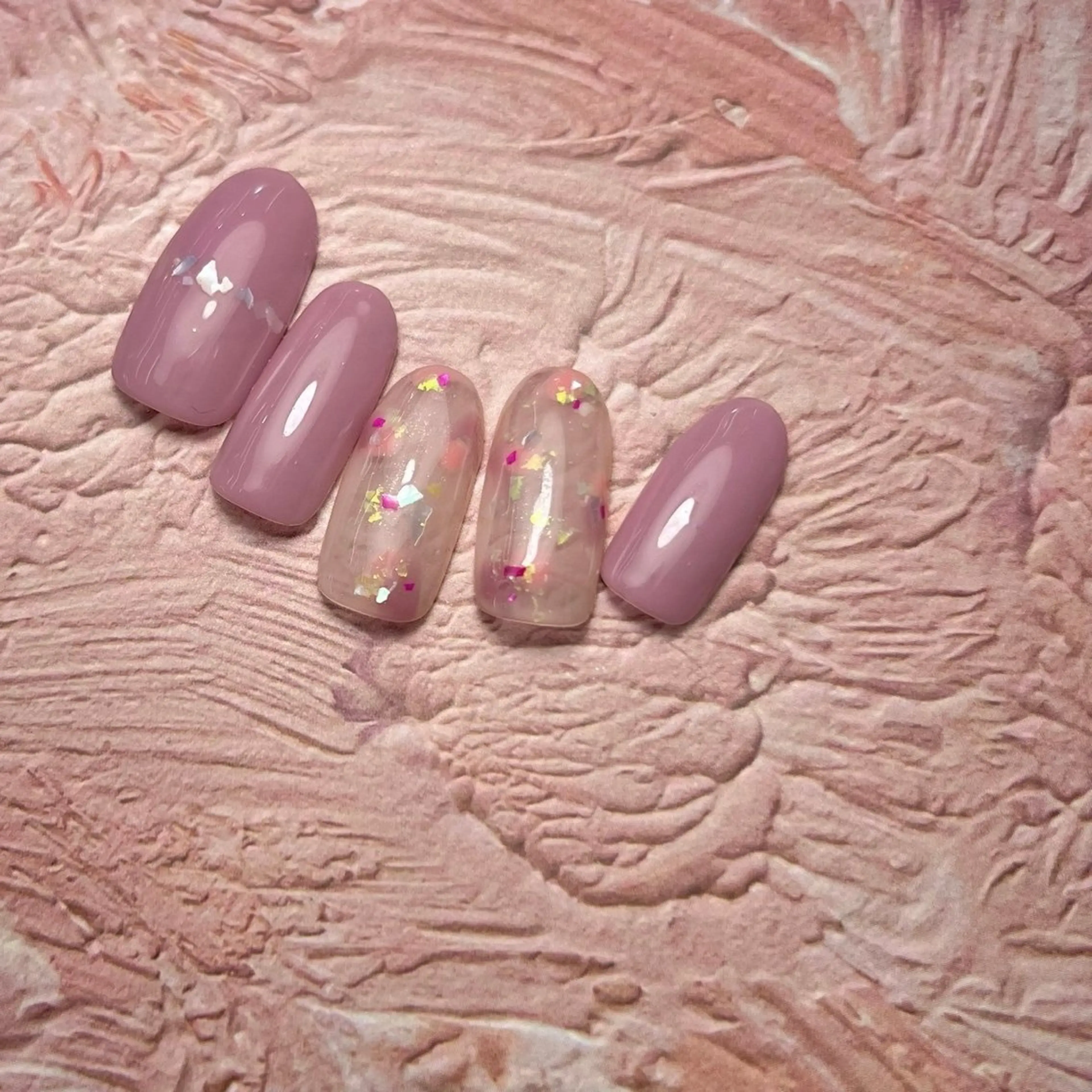 ネイル ⭐︎休業中の練習⭐︎ JNA認定講師髙橋のネイルデザイン