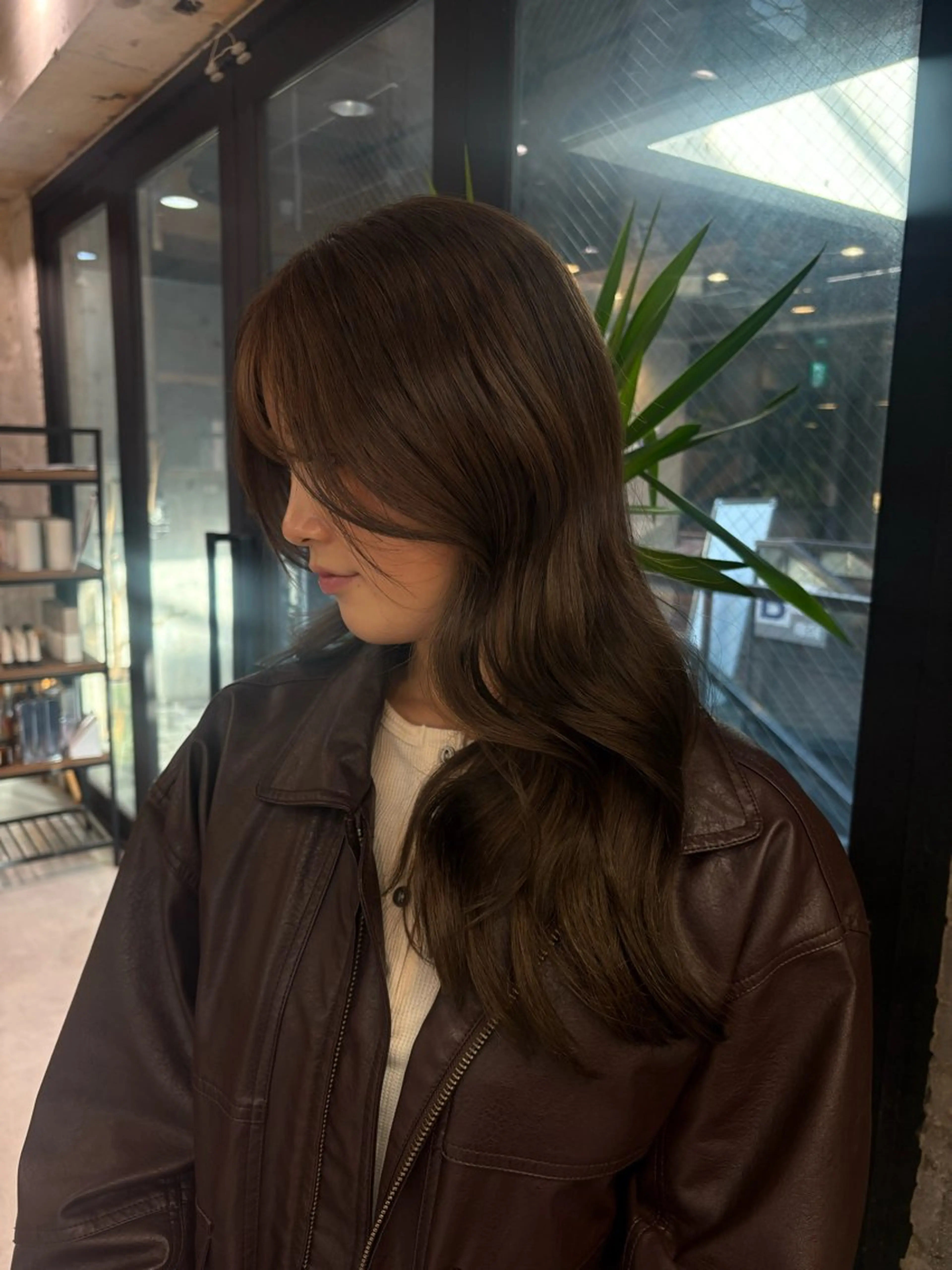 ロング カラー KAEDE🌺Wカ ラー/ホワイトカラーのヘアスタイル