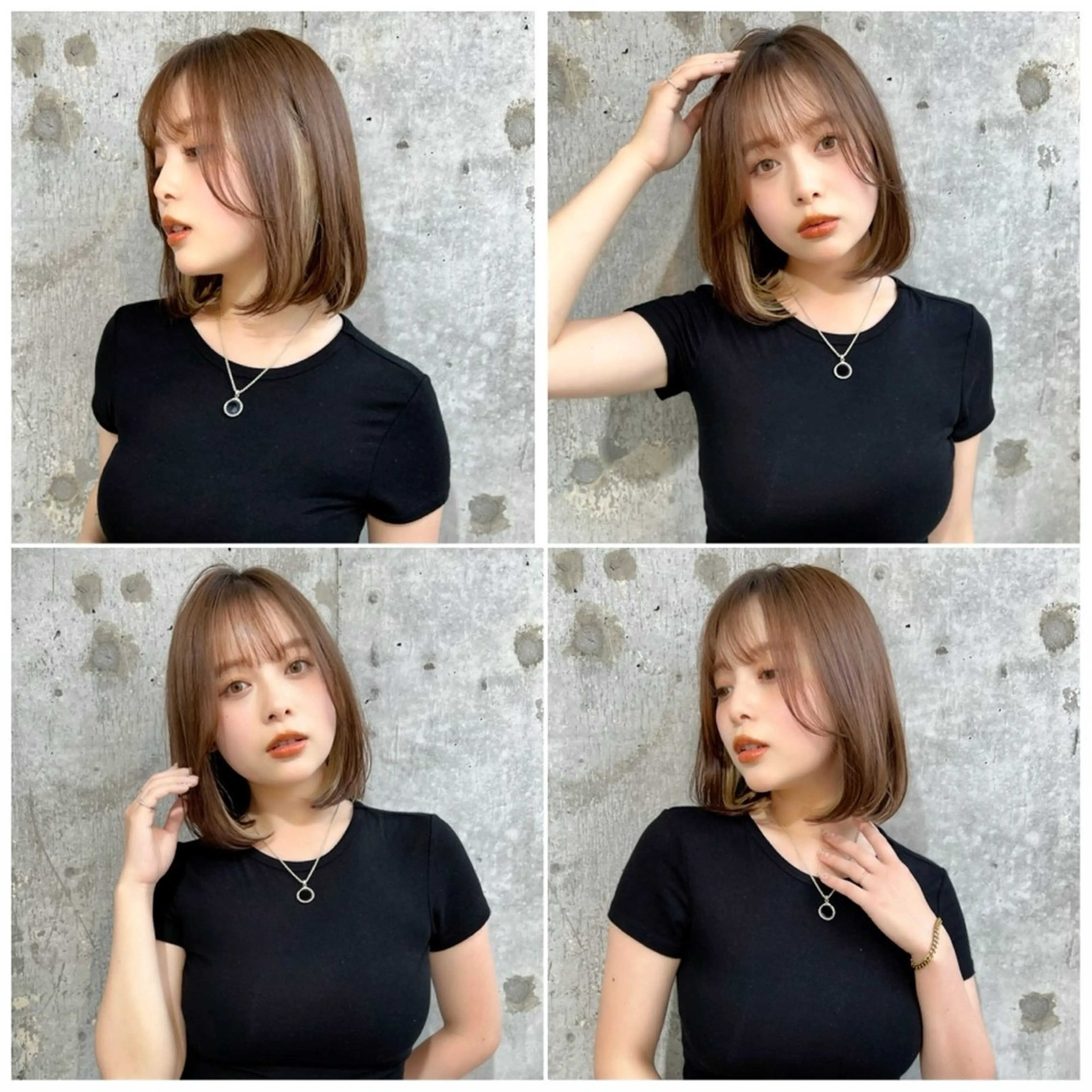 ショート カラー 絶対垢抜けレイヤー/ 透明感カラーリョウヤのヘアスタイル