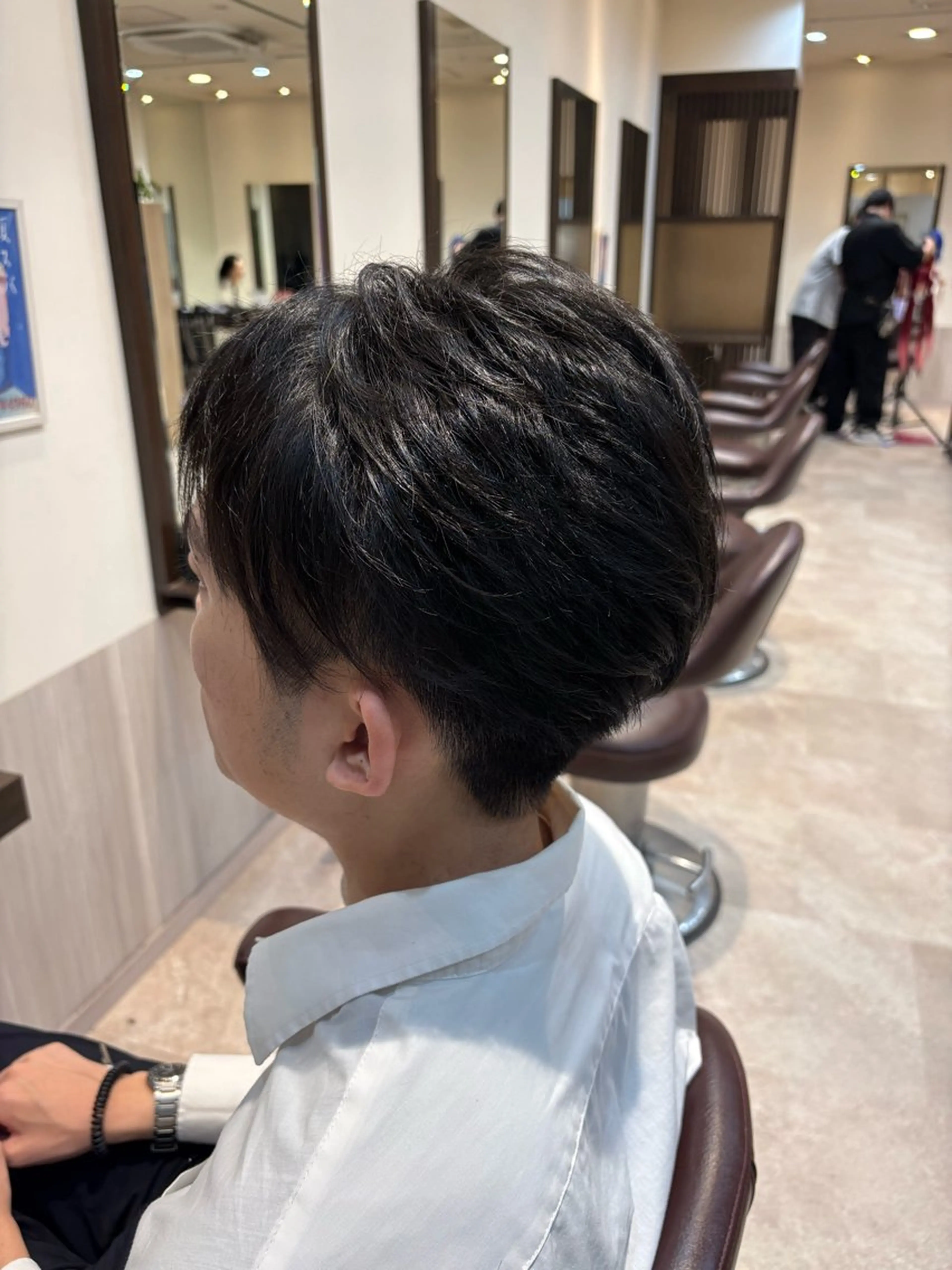 ショート メンズ カット 木村 柊斗のヘアスタイル