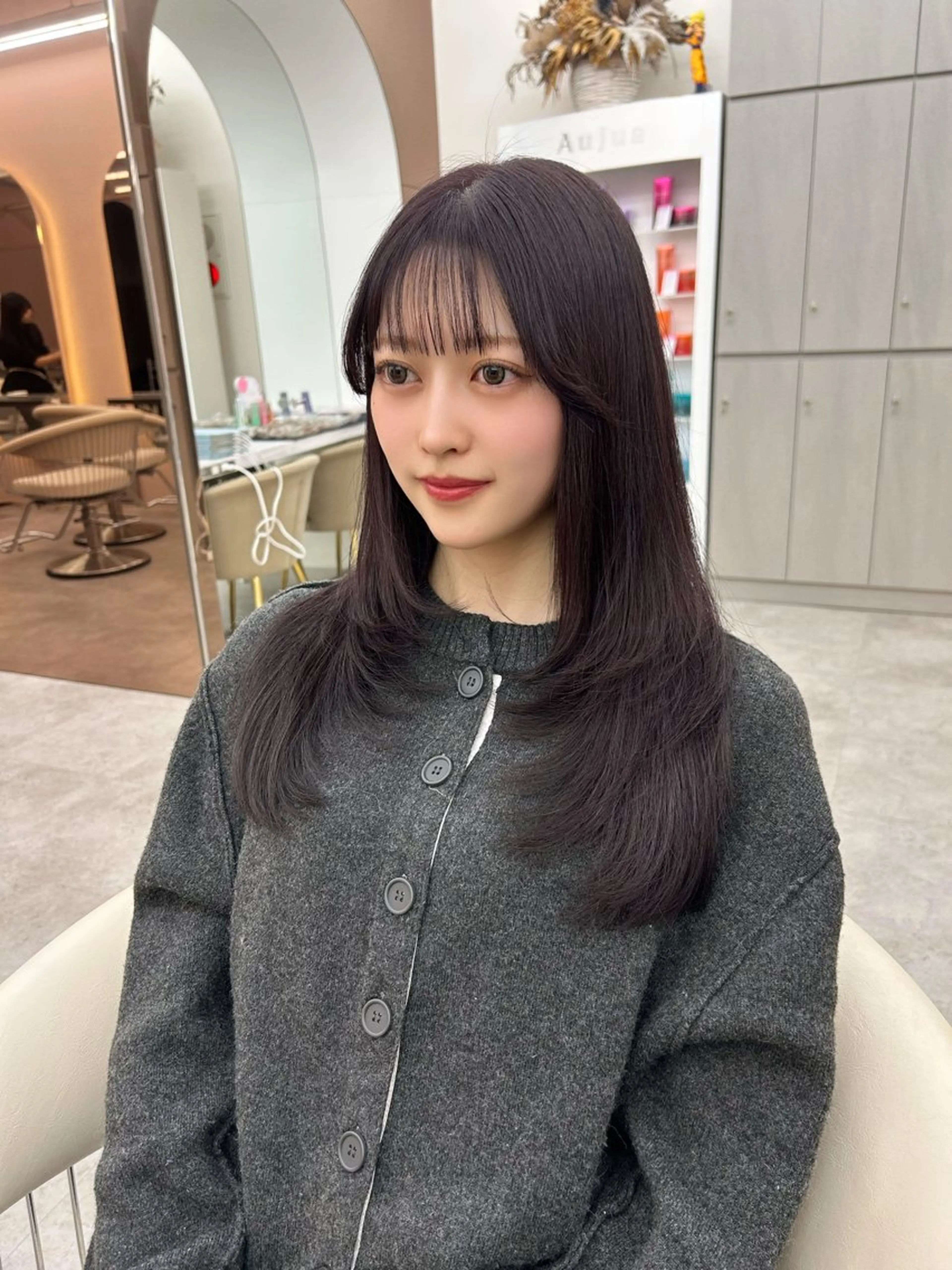 ロング ロングレイヤー レイヤーカット ロング カット ヘアカラー 🩵【Lond】 みなみ🩵のヘアスタイル