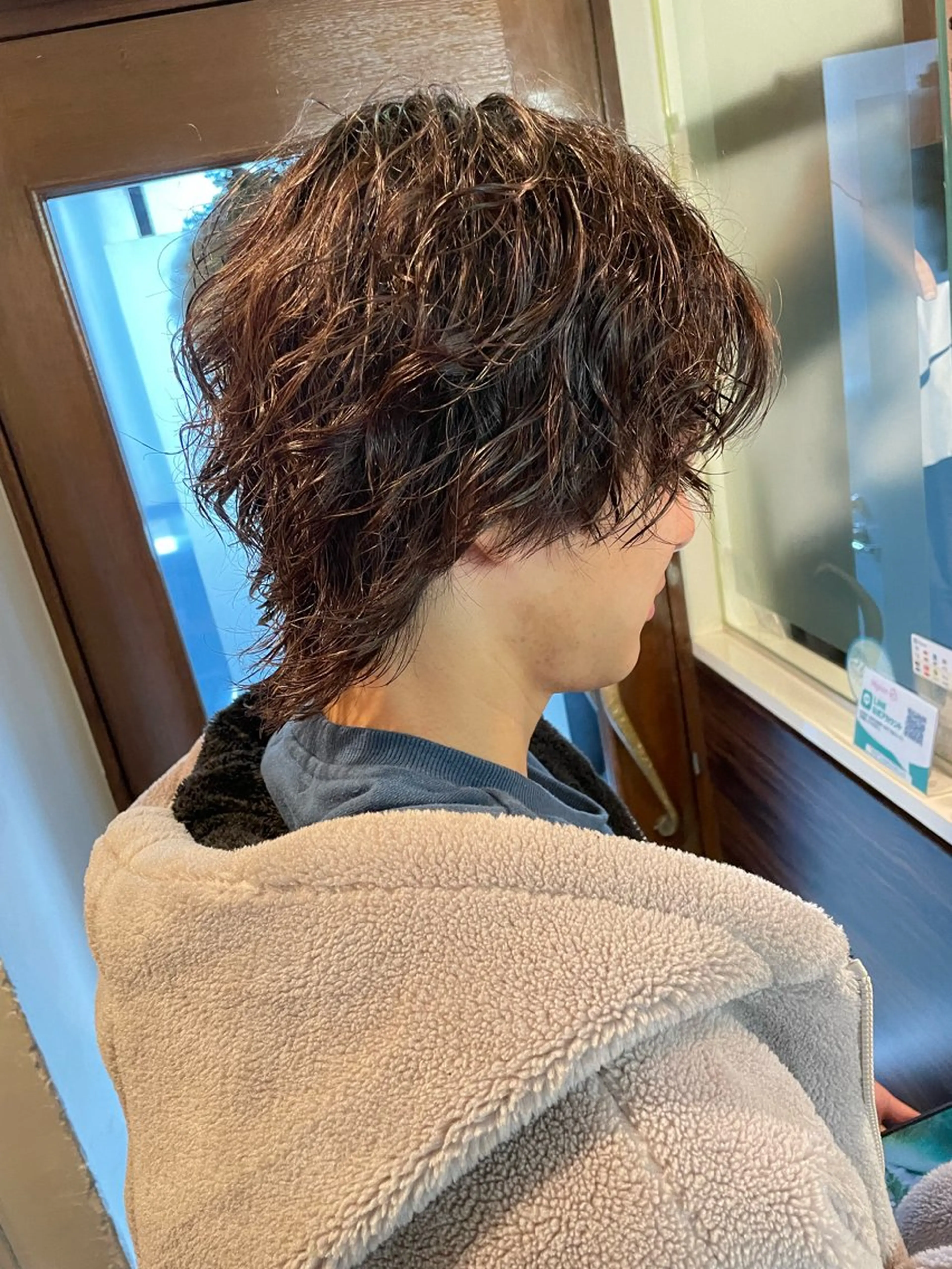 パーマ メンズ メンズウルフカット ウルフカット ☀️HIMI☀️ 【赤羽beep】のヘアスタイル