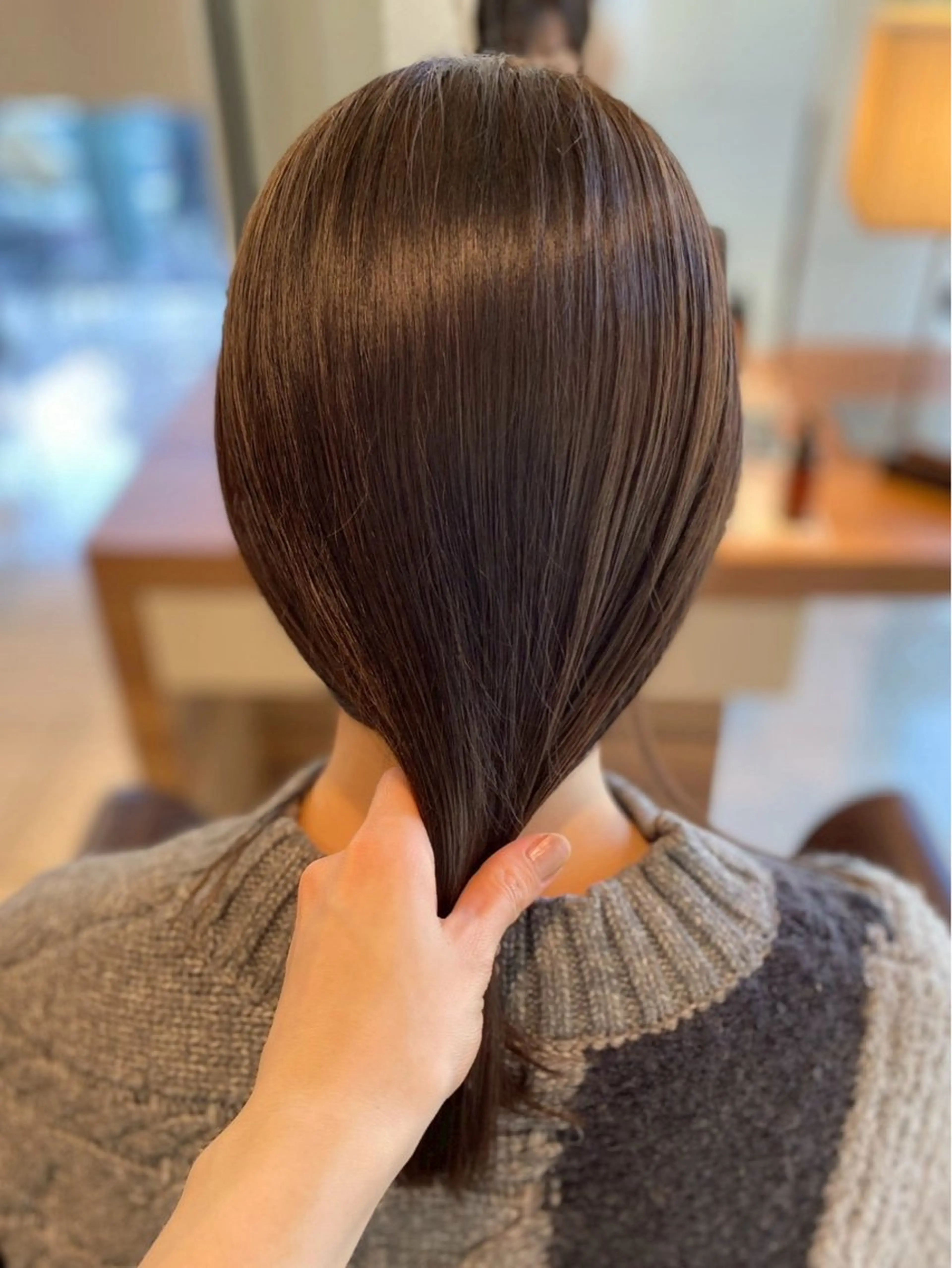 カラー ヘアカラー 透け感ベージュカラー ／Reinaのヘアスタイル