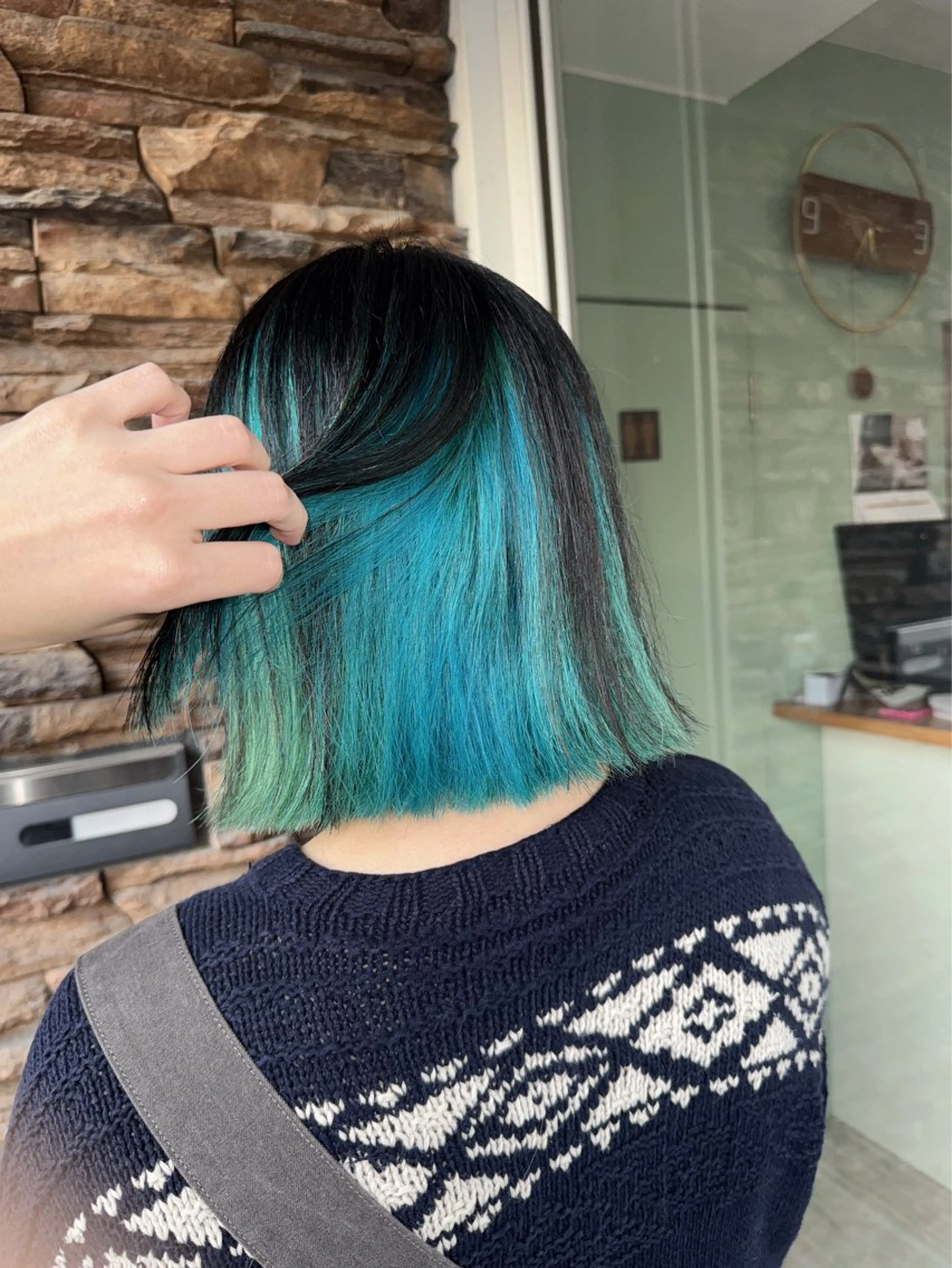 ミディアム カラー 美髪✨艶髪✨髪質改善 カラー特化❣大石優奈のヘアスタイル