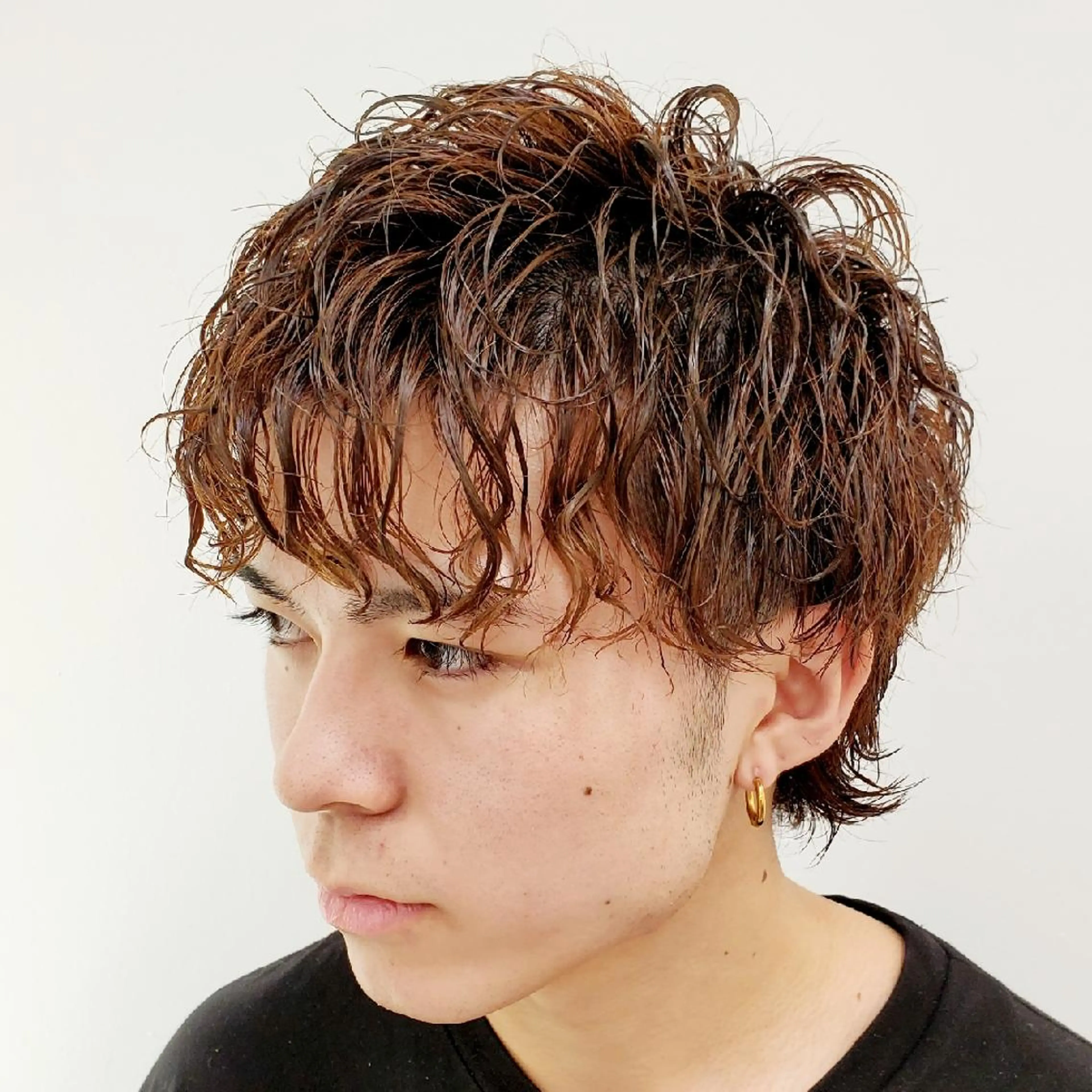 メンズ メンズパーマ パーマ 倉持 龍歩のヘアスタイル