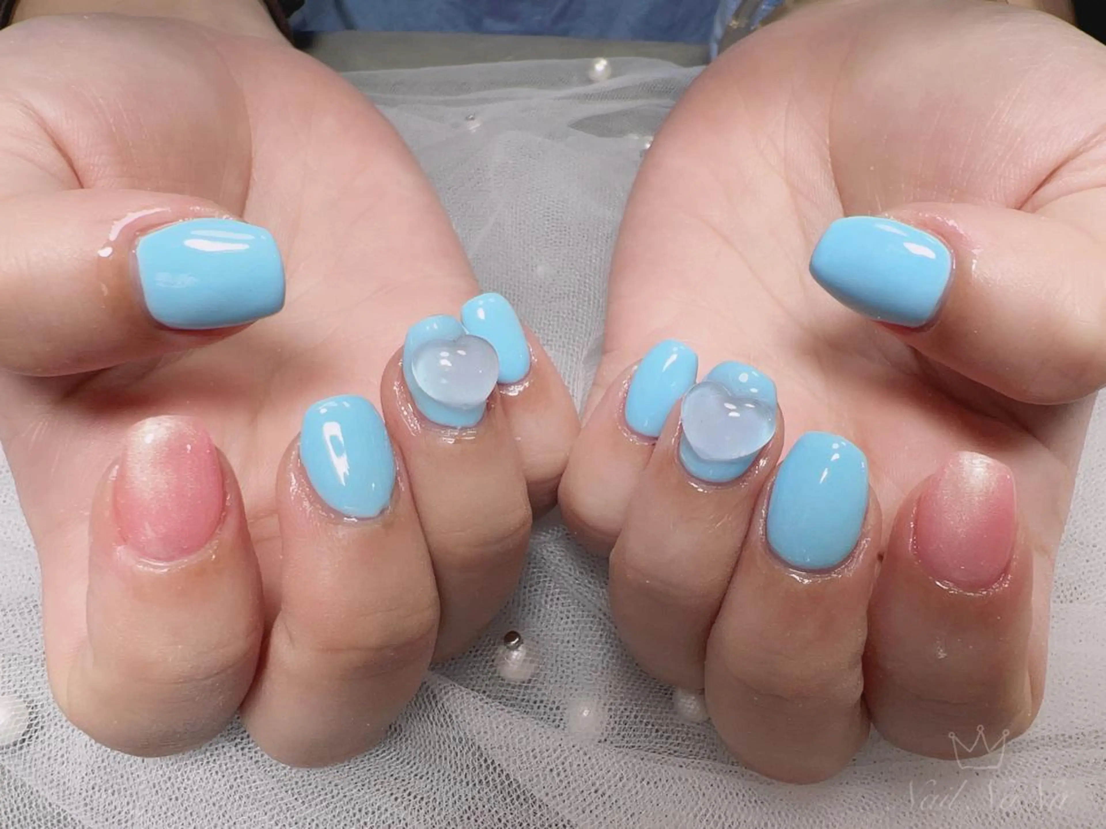 ショート カラー ネイル ハンドネイル Nail NaNaのネイルデザイン