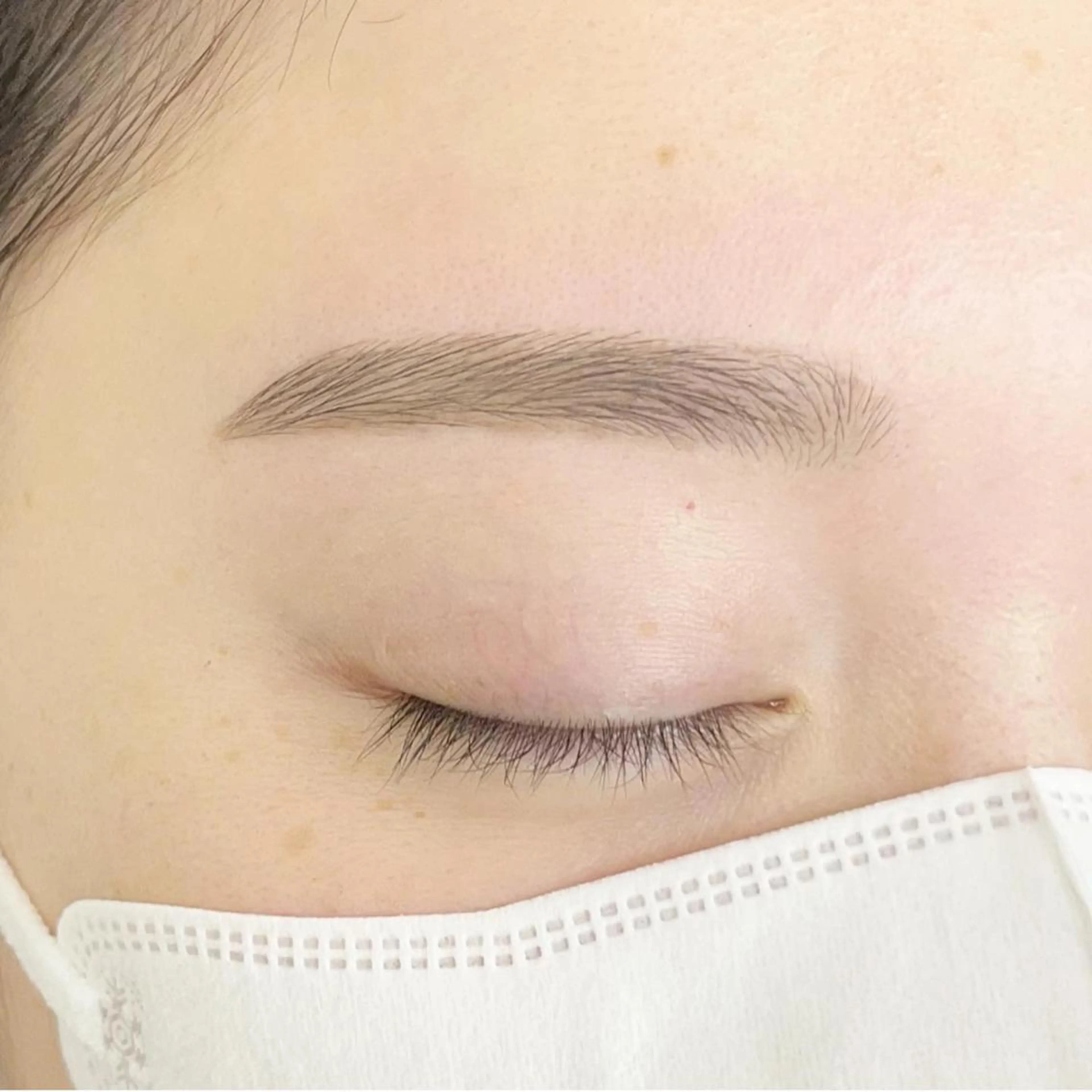 ミディアム カラー パーマ ヘアアレンジ メンズ キッズ ネイル マツエク・マツパ アイブロウ elblink risaのマツエク・マツパデザイン