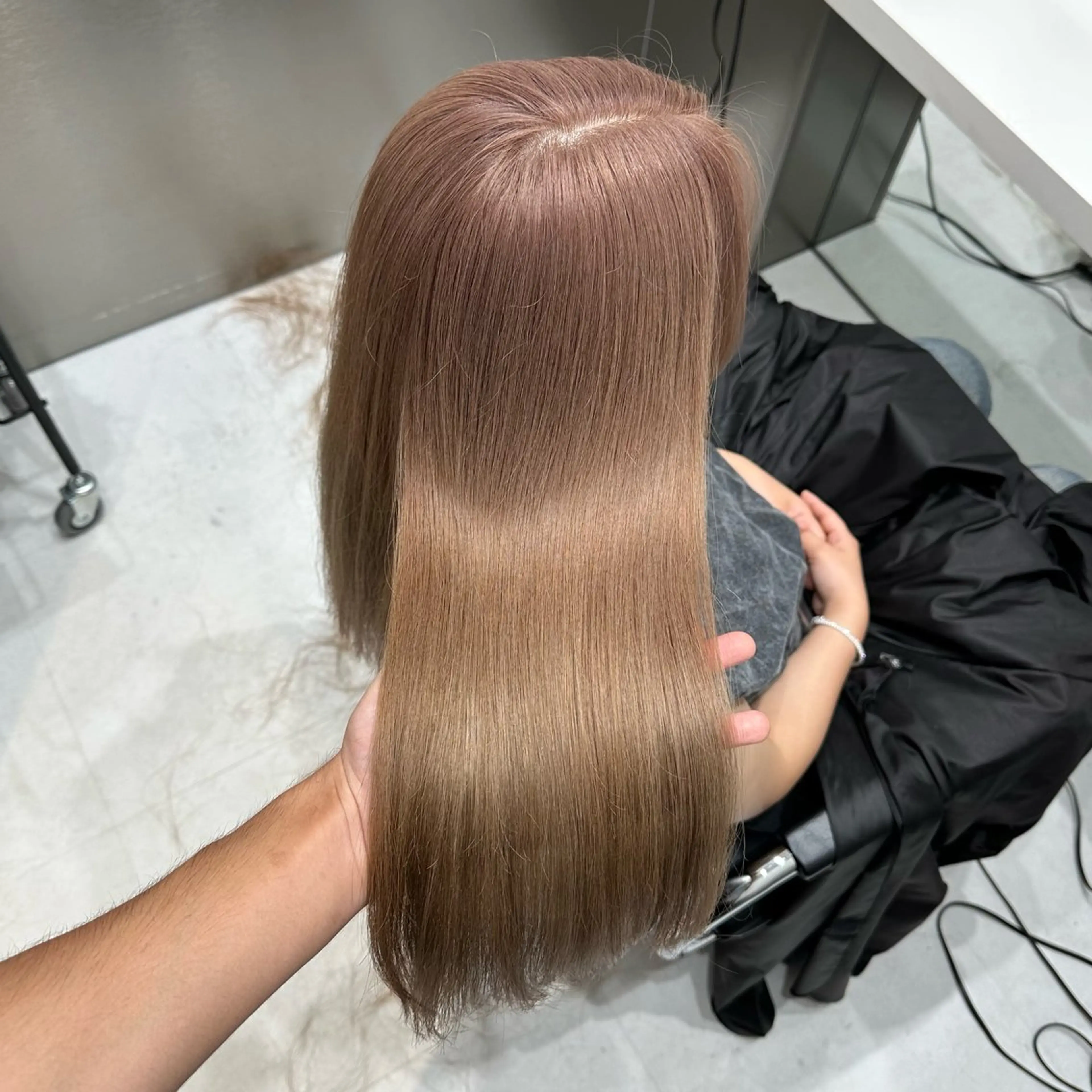 ミディアム カラー ヘアカラー go today原宿vita所属・✨艶カラー美容師✨ リュウトのヘアスタイル