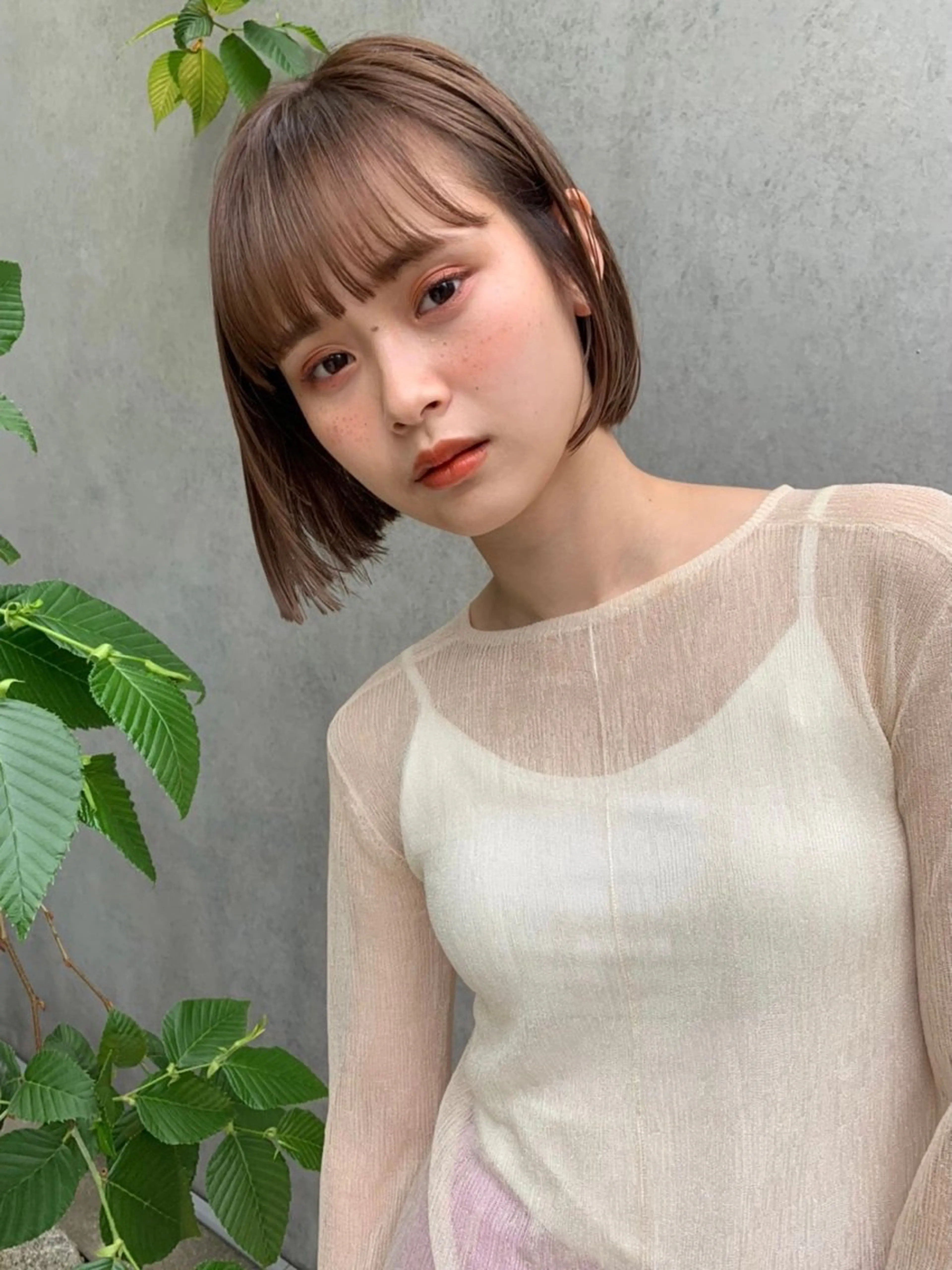 ショート カラー fifth 清水睦月のヘアスタイル