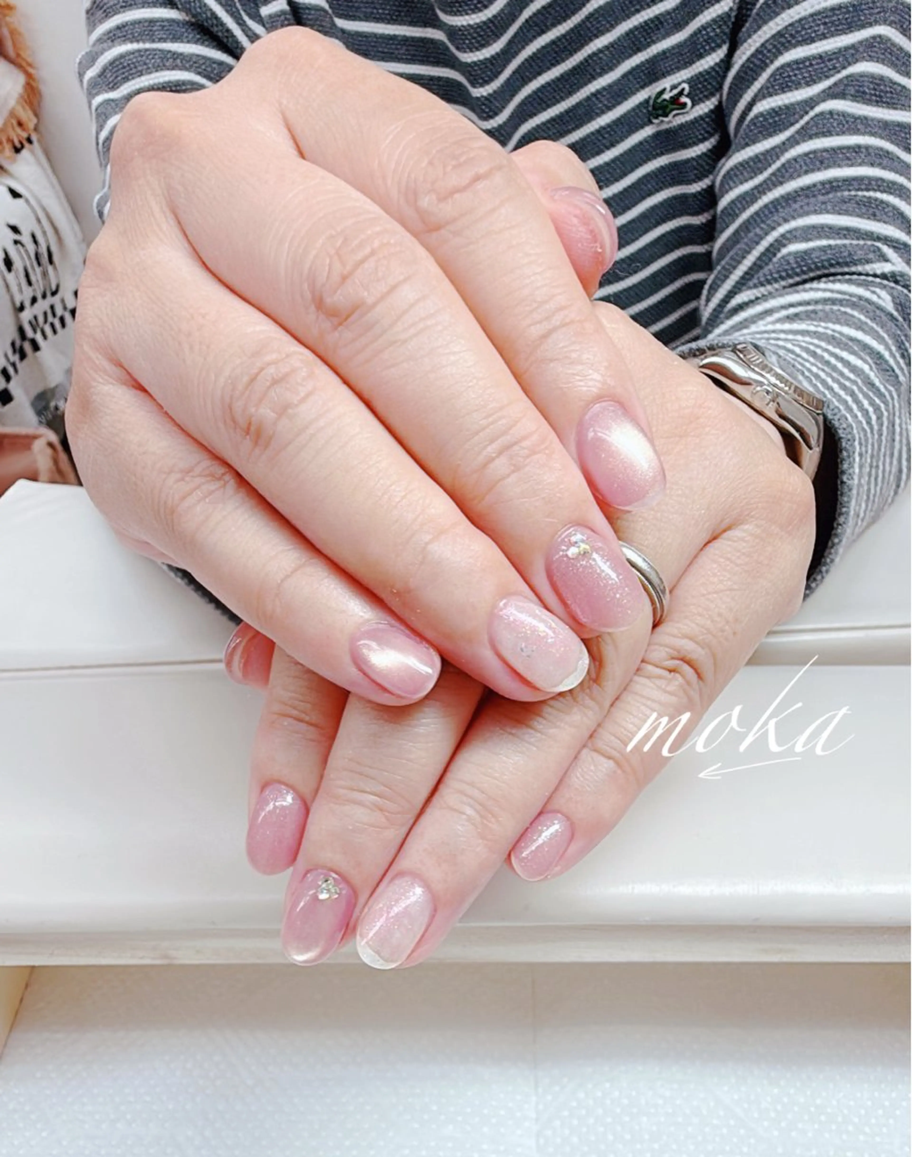 ネイル ハンドネイル ハンドケア 胡蝶蘭レディースサロ ンNailMOKAのネイルデザイン
