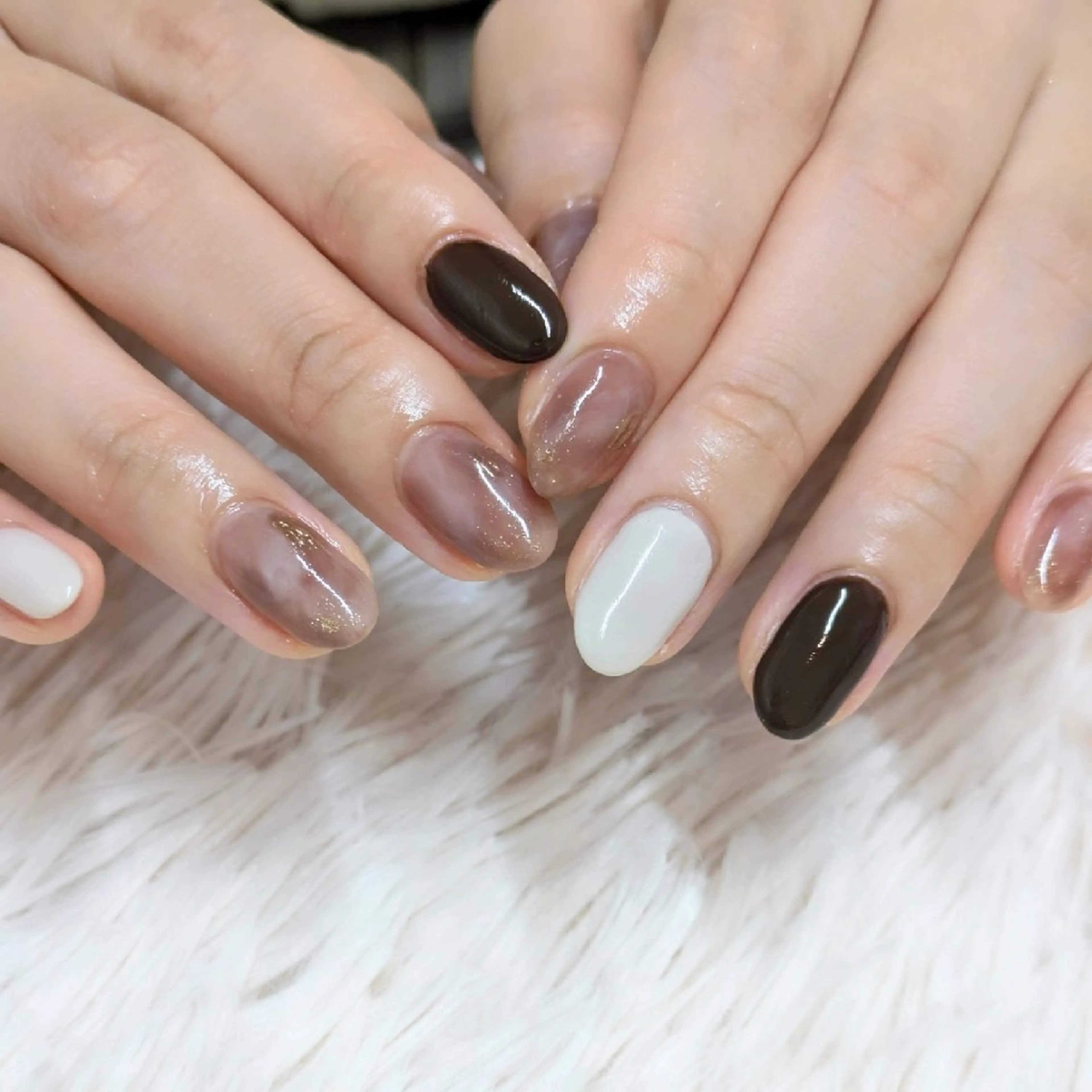 ネイル ハンドネイル 會田 瑠衣のネイルデザイン