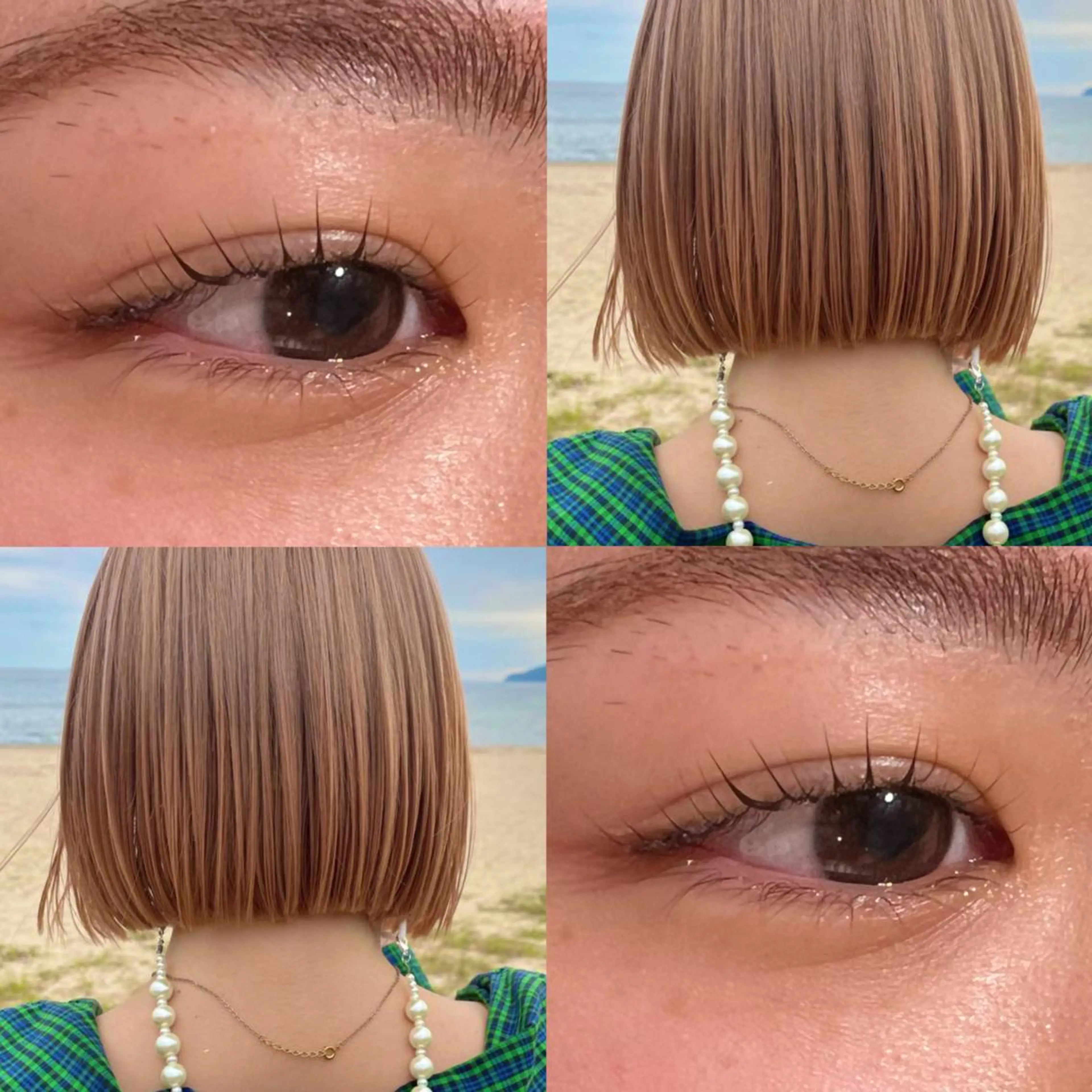 ショート カラー マツエク・マツパ ブリーチ ケアブリーチ ダブルカラー ハイトーンカラー イルミナカラー 𝙎𝙚𝙞𝙧𝙖 ☆カット/パーマのヘアスタイル