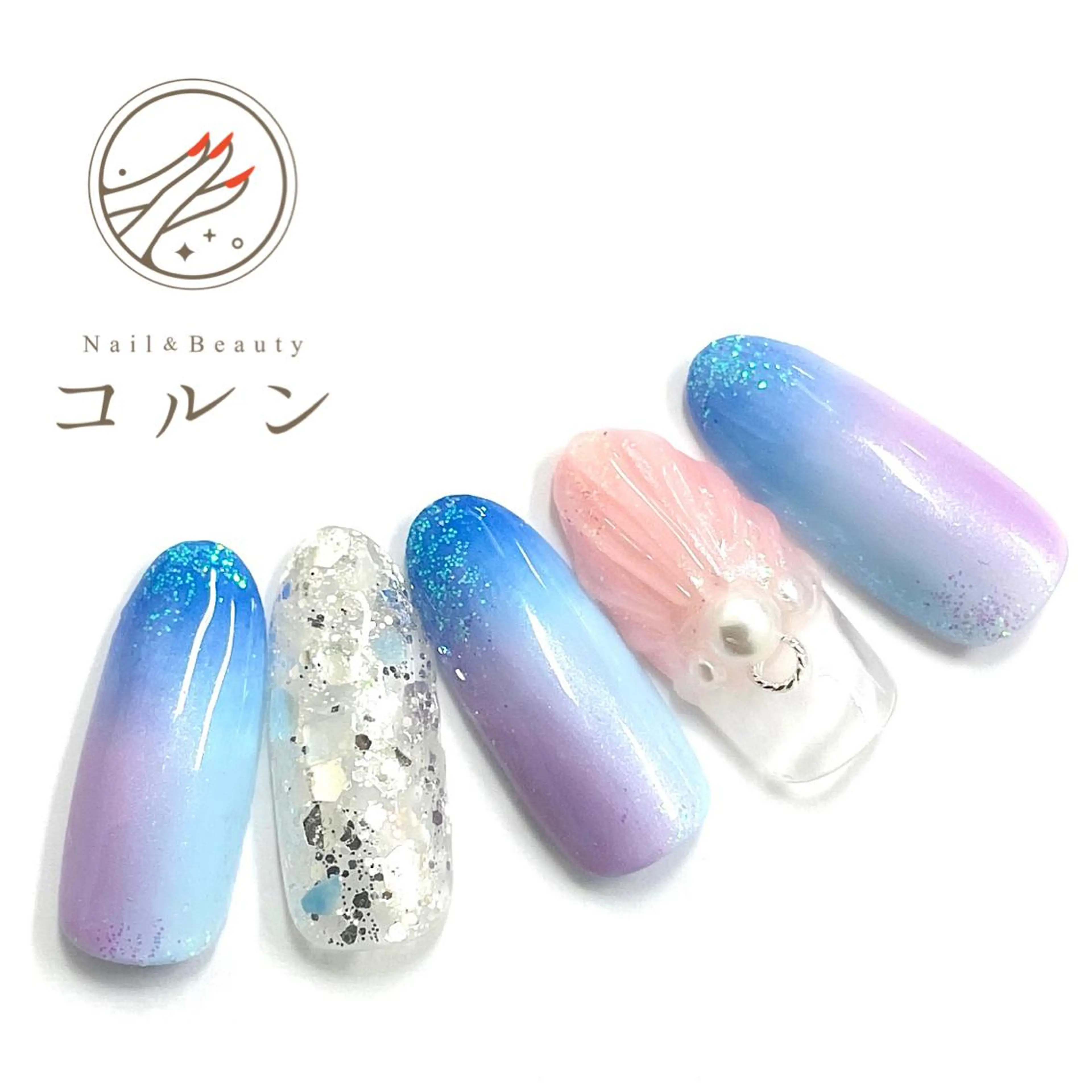 ネイル ハンドネイル フットネイル NailBeauty コルンのネイルデザイン