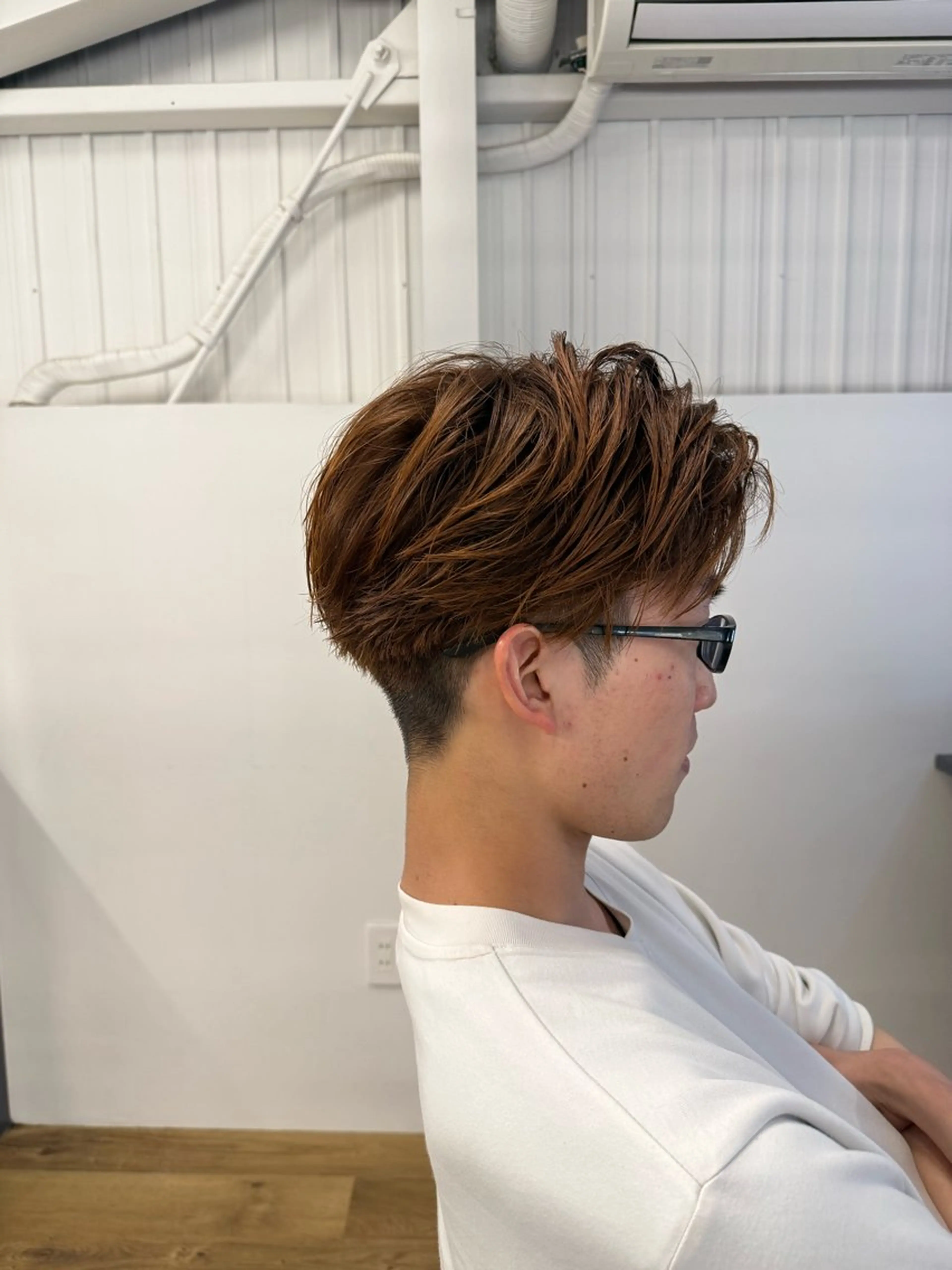 メンズ 竹山 功起のヘアスタイル